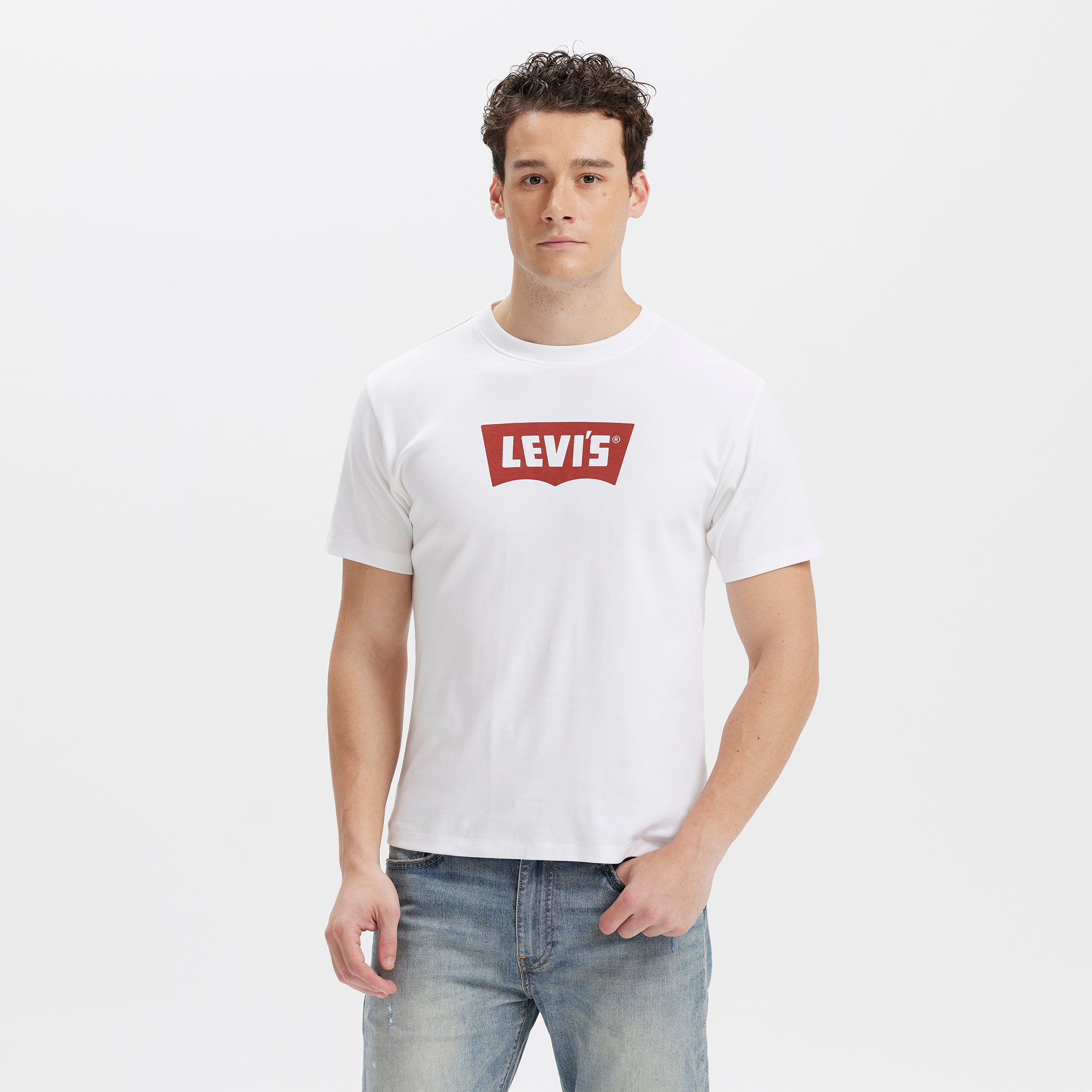 Levi's® Men's Classic LOGO TEE Slim Fit Short Sleeve Tee - 图片 3