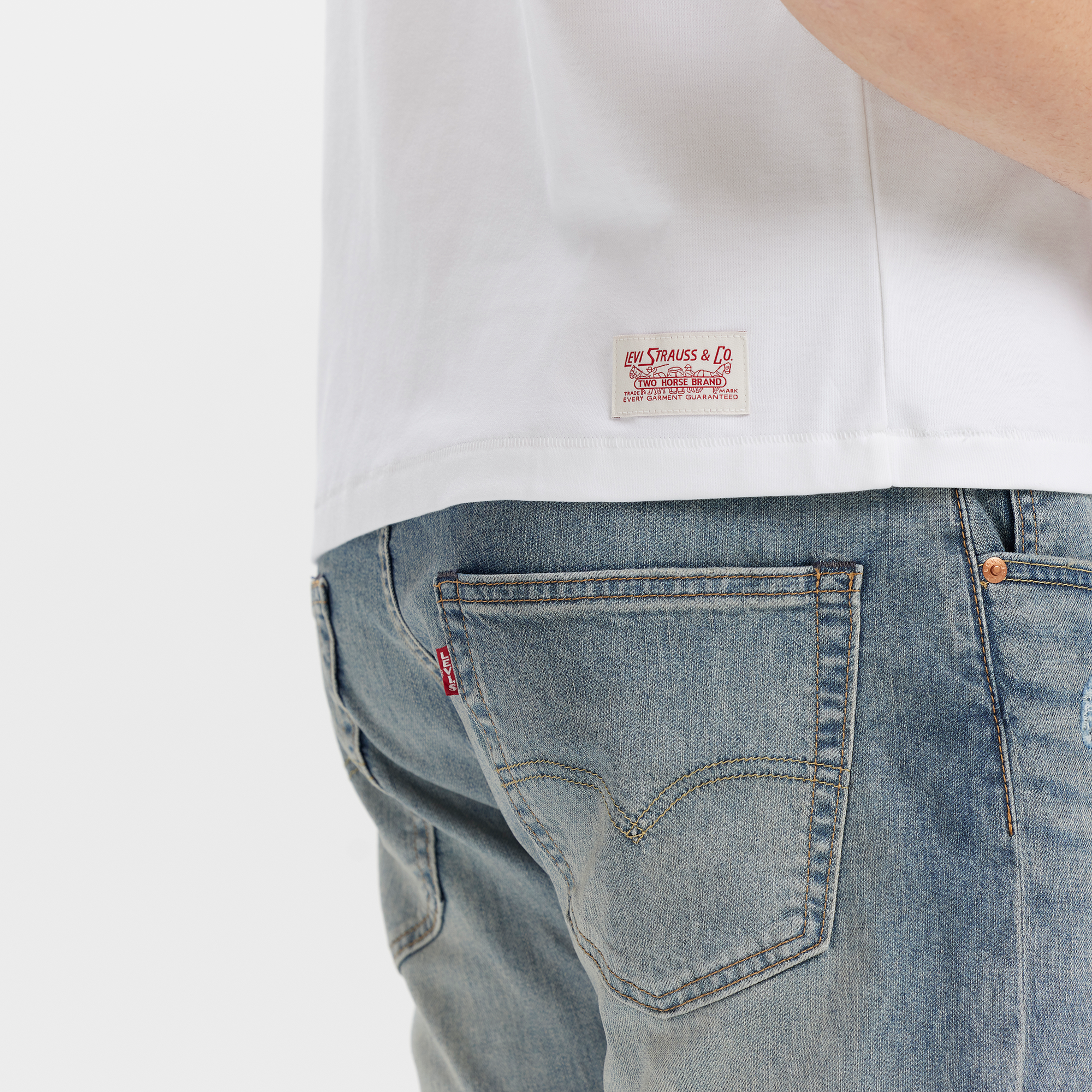 Levi's® Men's Classic LOGO TEE Slim Fit Short Sleeve Tee - 图片 6