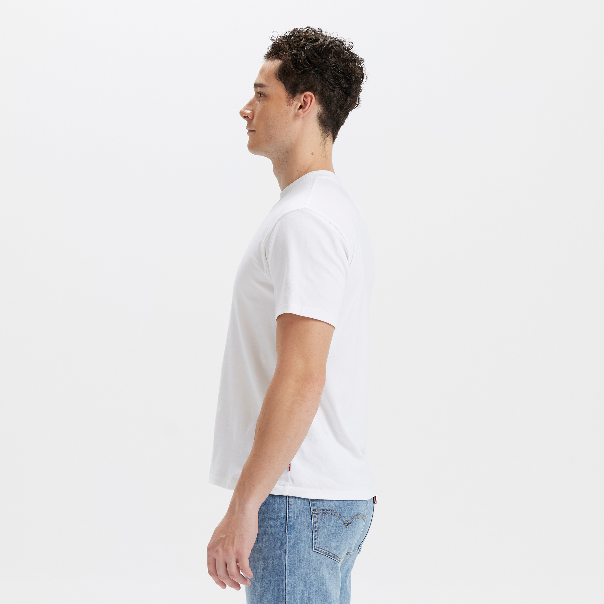 Levi's? Men's Classic LOGO TEE Slim Fit Short Sleeve Tee - 图片 3
