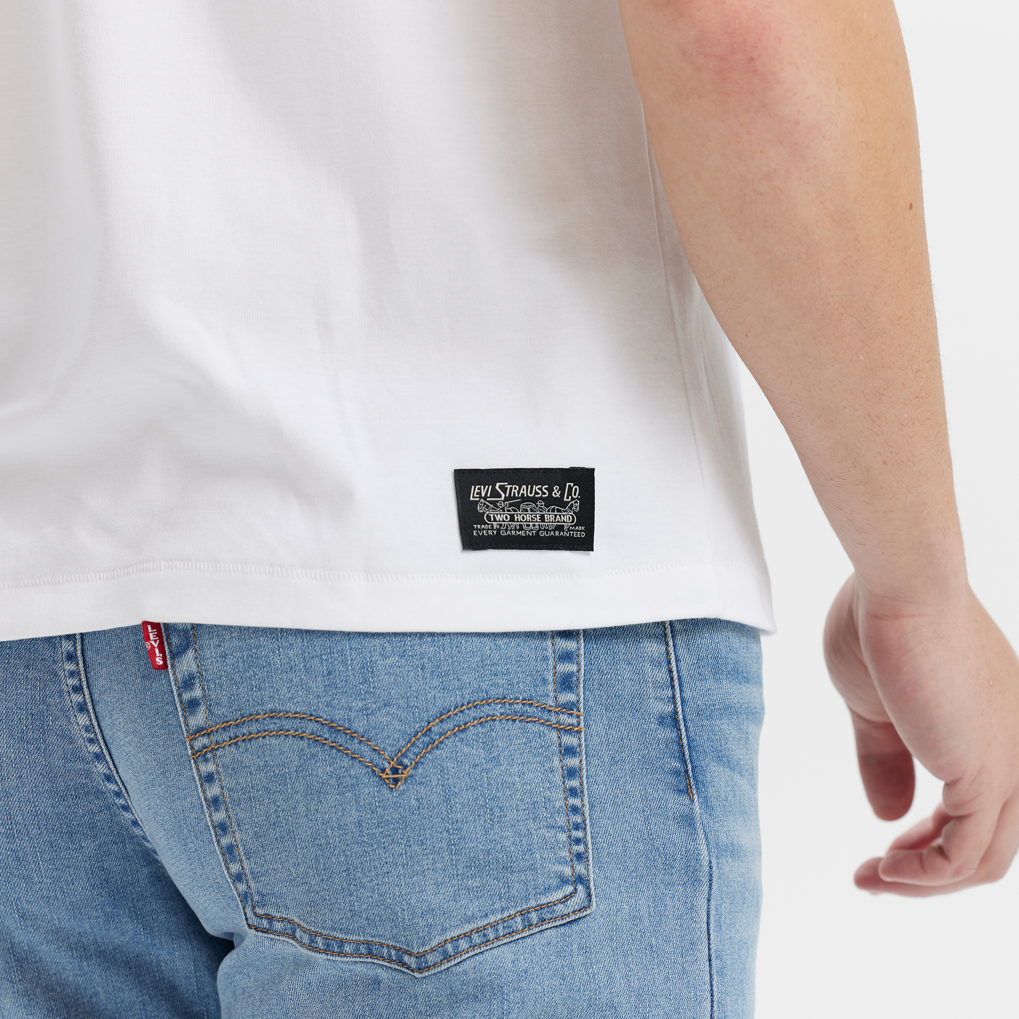 Levi's? Men's Classic LOGO TEE Slim Fit Short Sleeve Tee - 图片 4