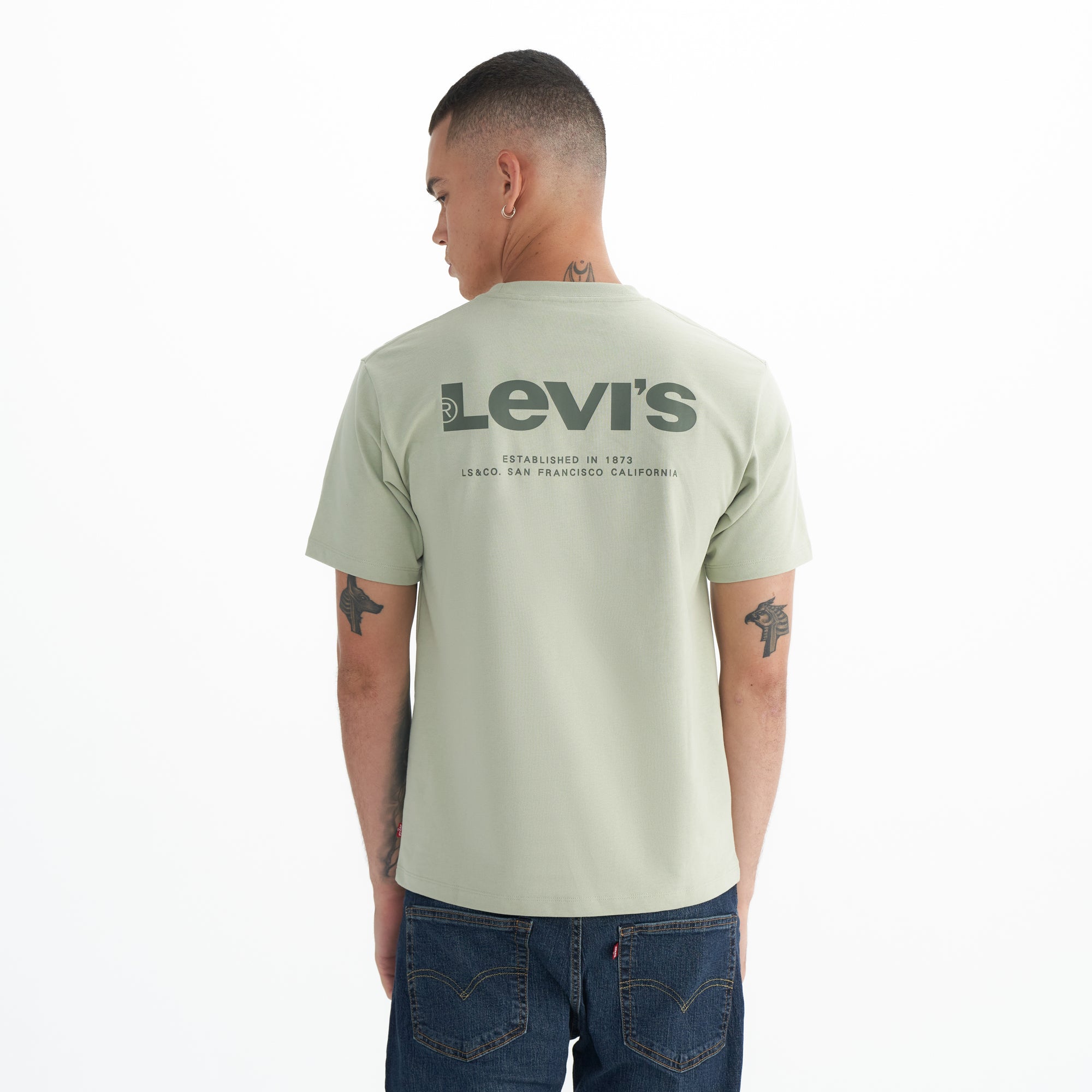 Levi's? Slim Fit Logo Short Sleeve T-shirt | Men's - 图片 3