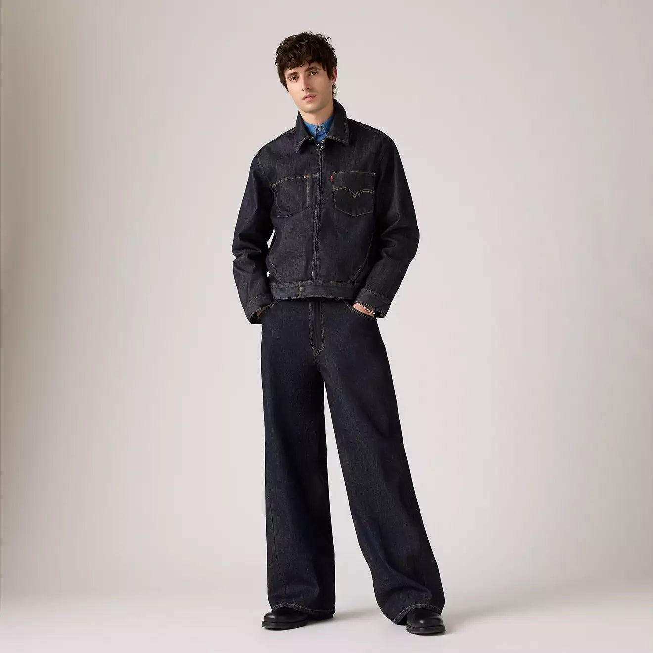 Levi's® Men's Twisted Baggy Wide Jeans - 图片 2