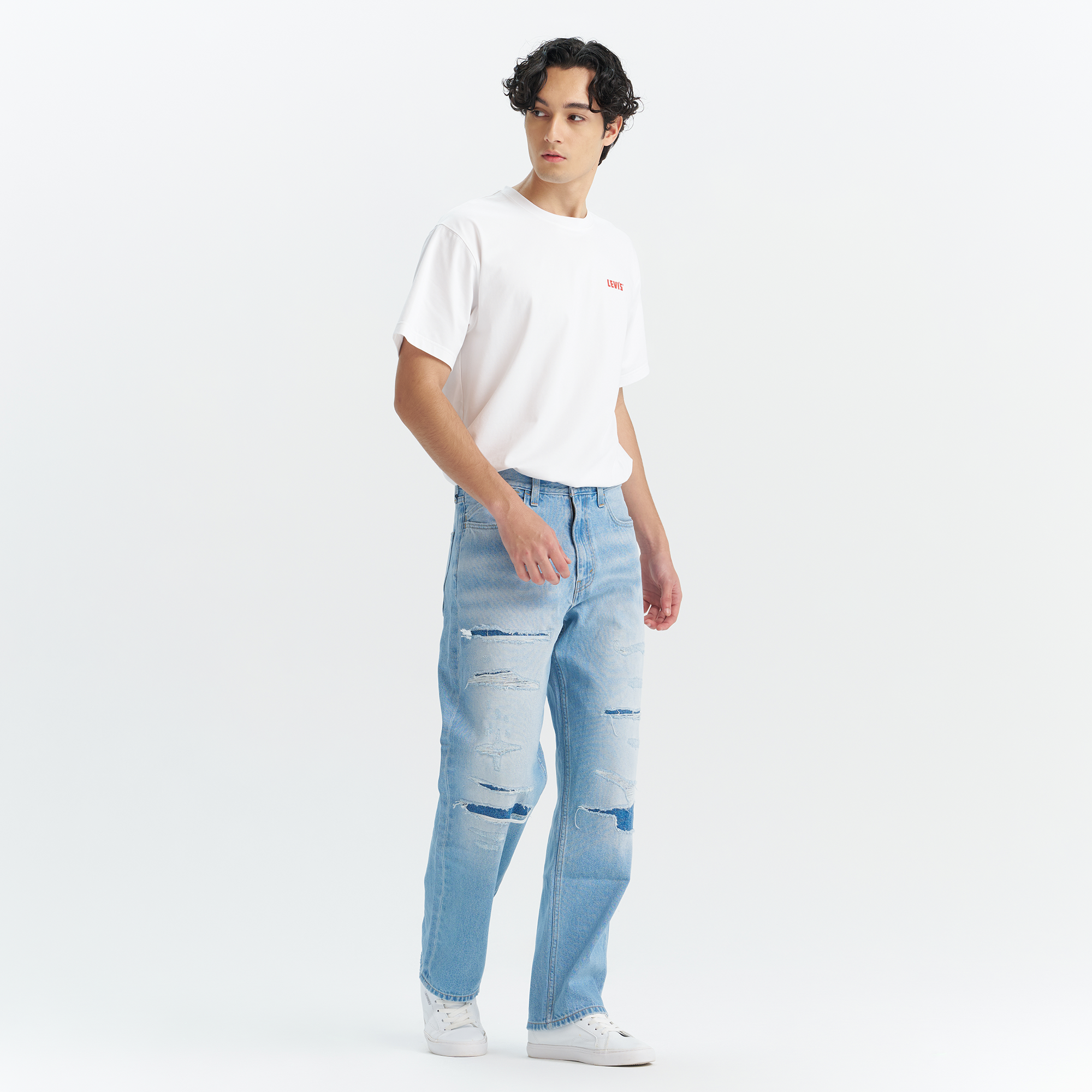 Levi's® Men's SILVERTAB Mid-Rise Loose Wide Leg Jeans - 图片 4