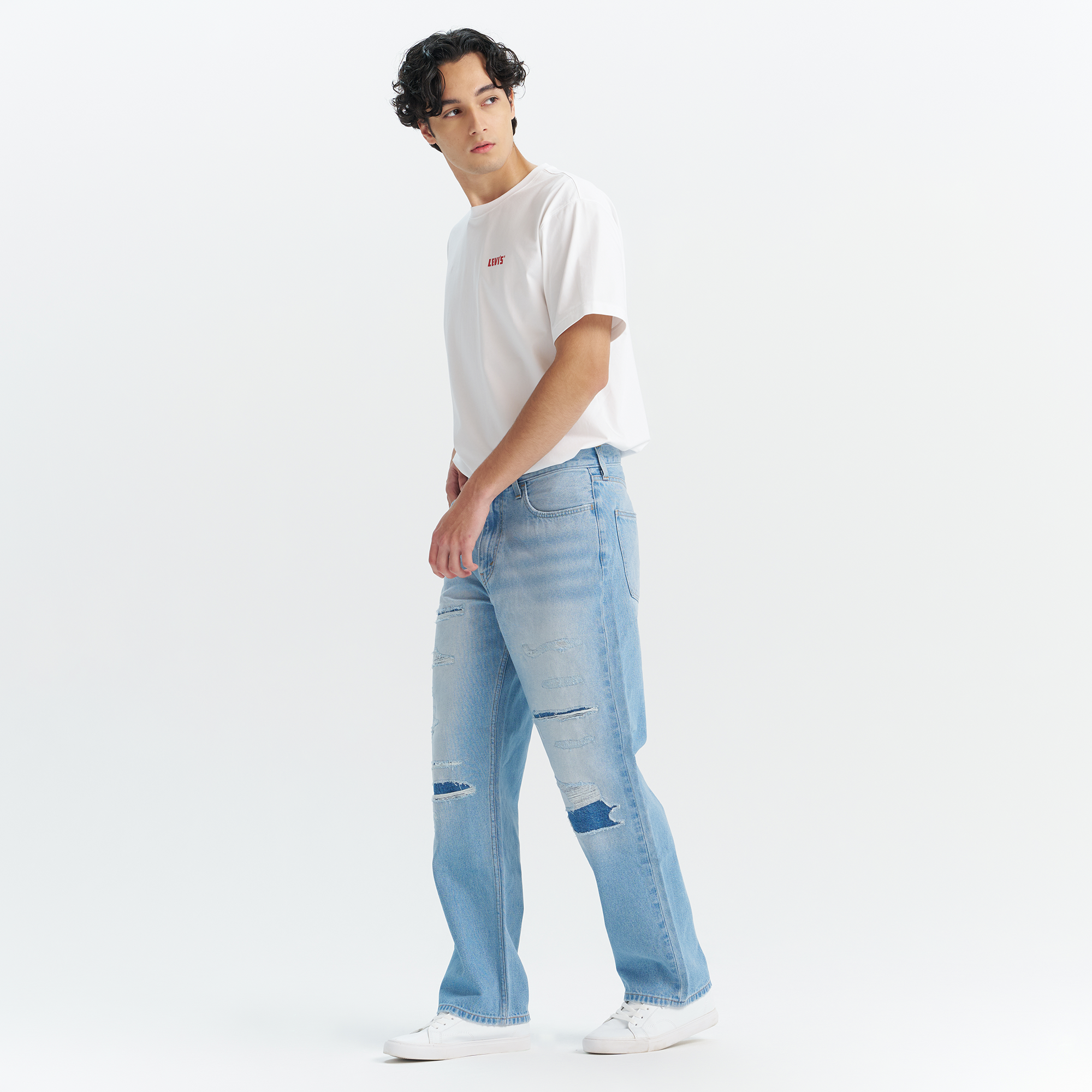 Levi's® Men's SILVERTAB Mid-Rise Loose Wide Leg Jeans - 图片 5