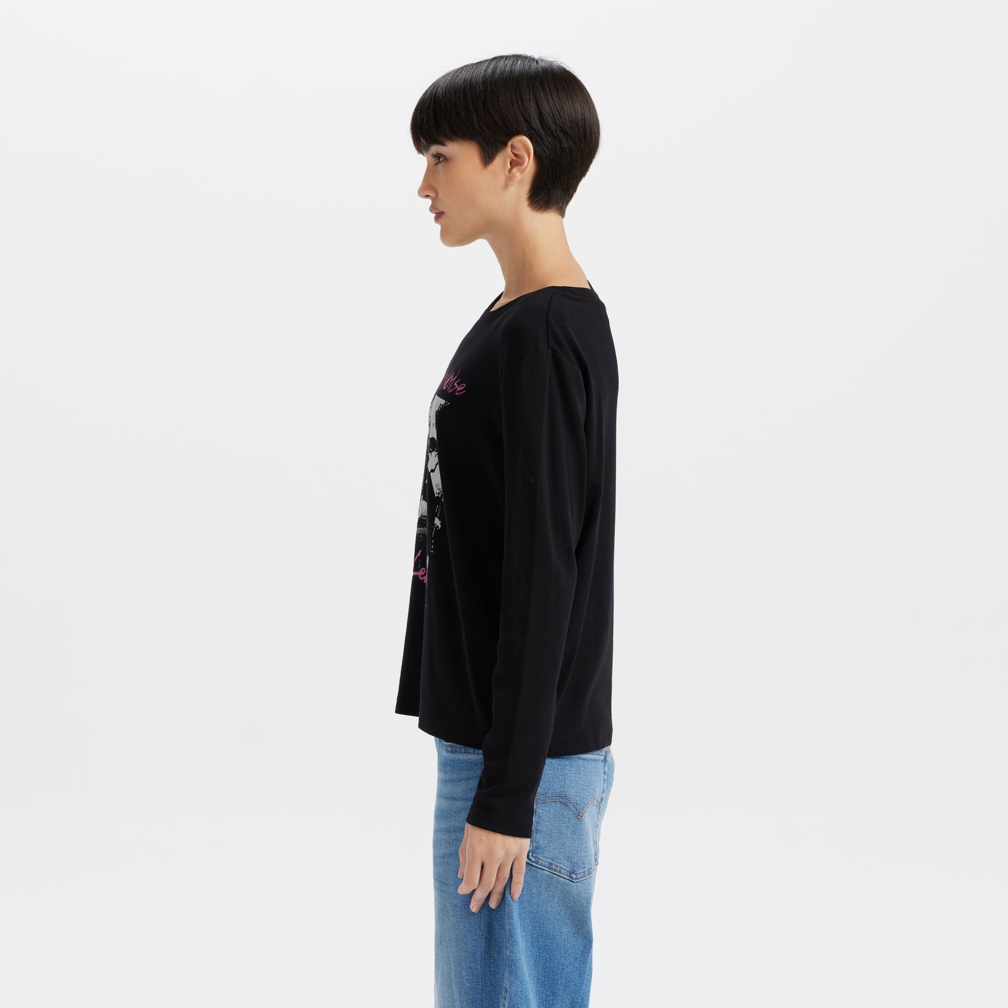 Levi's® Women's ROCK & ROLL Long Sleeve T-Shirt - 图片 3