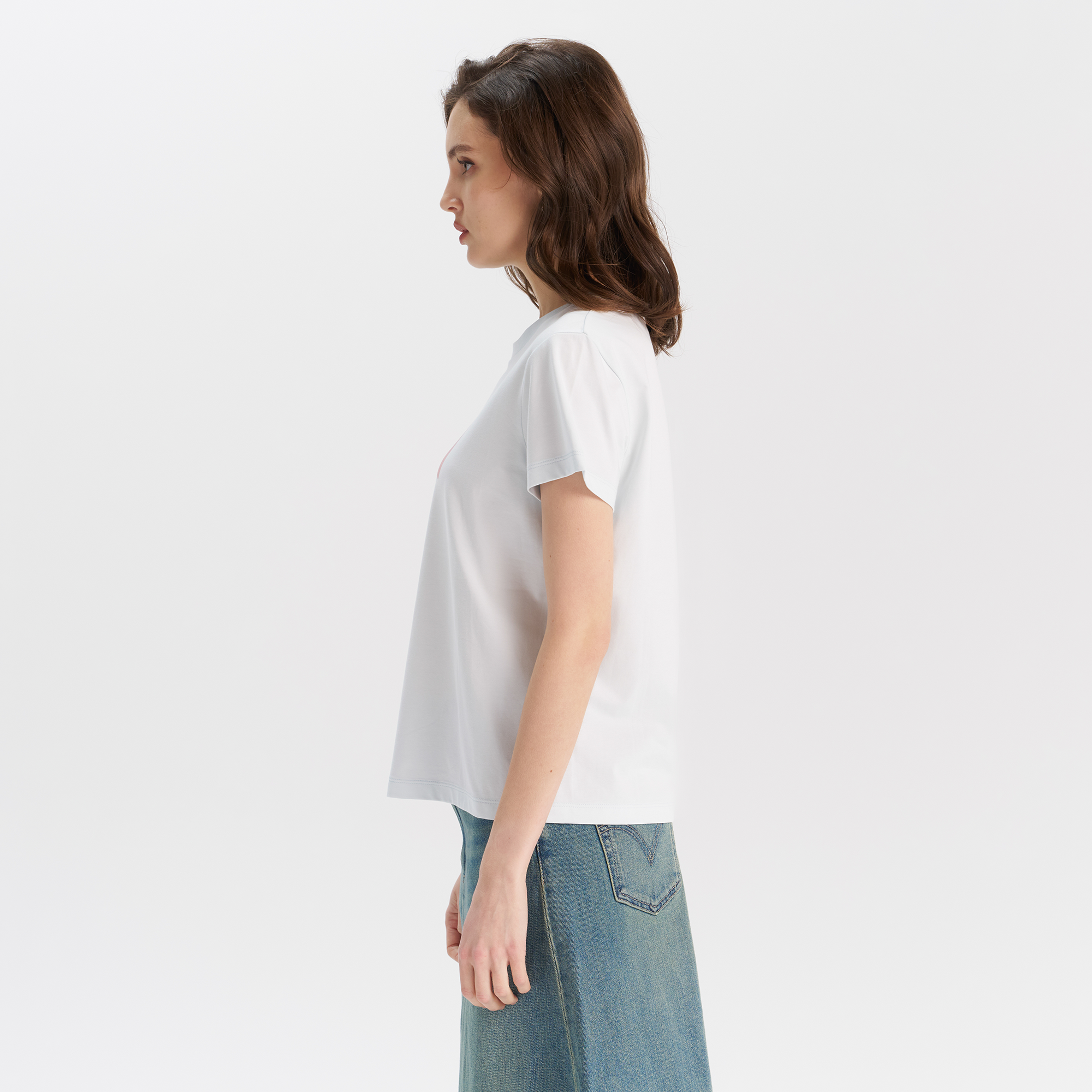 Levi's? Women's Gradient Logo Crew Neck T-Shirt - 图片 5