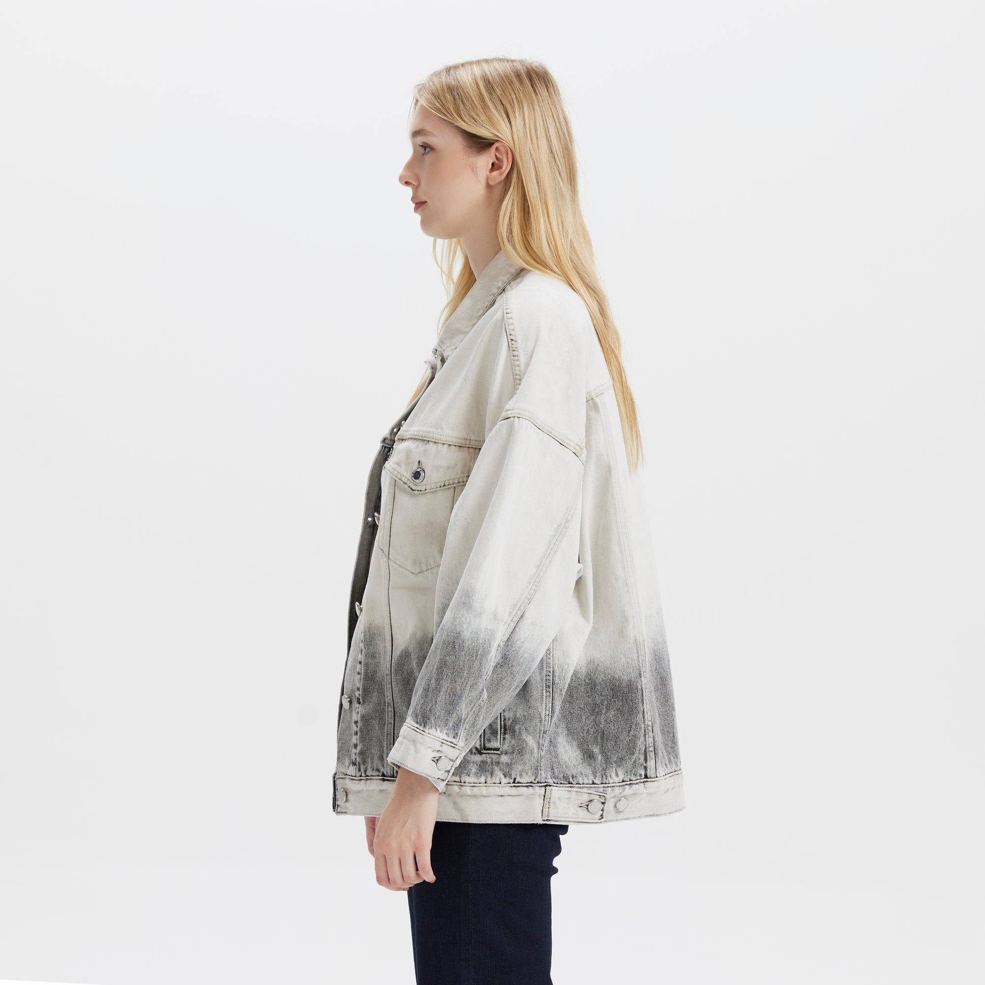 Levi's? Women's ROCK & ROLL Type 3 Classic Slim-Fit Denim Jacket - 图片 3