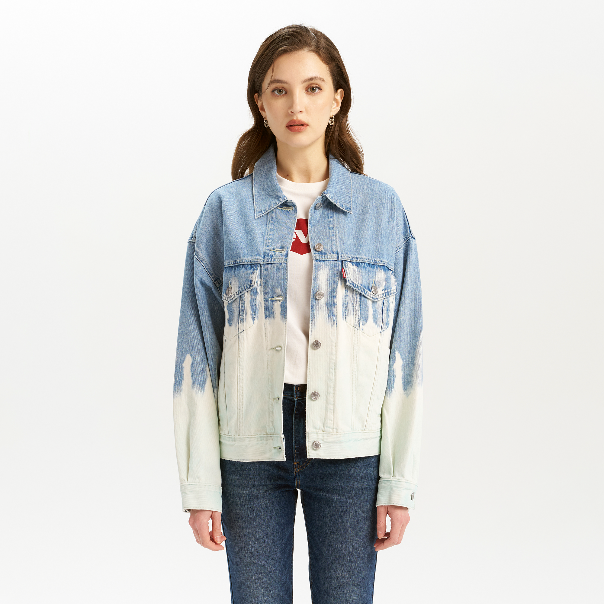 Levi's? Women's Gradient TYPE III Performance Cool Denim Jacket - 图片 5