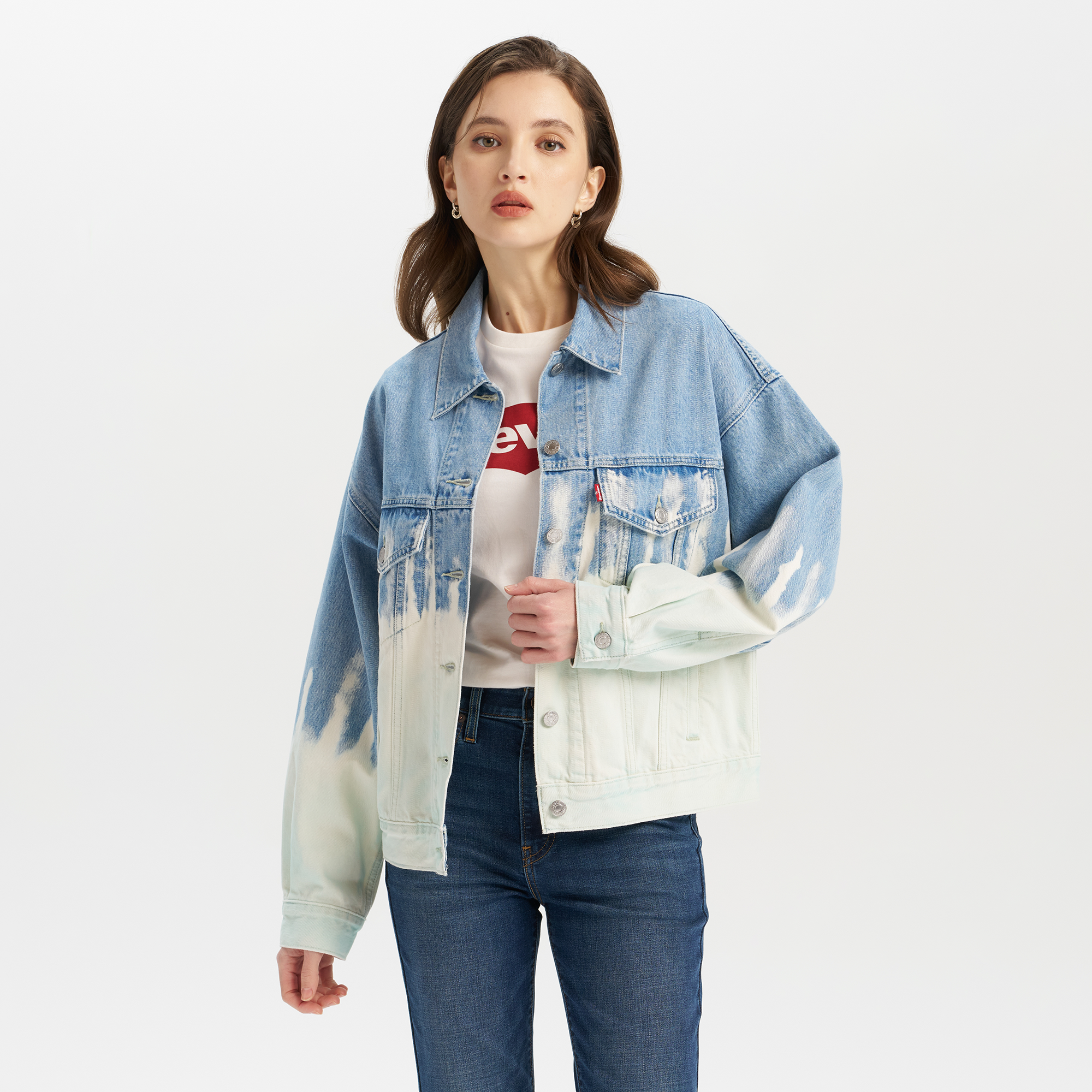 Levi's? Women's Gradient TYPE III Performance Cool Denim Jacket - 图片 3