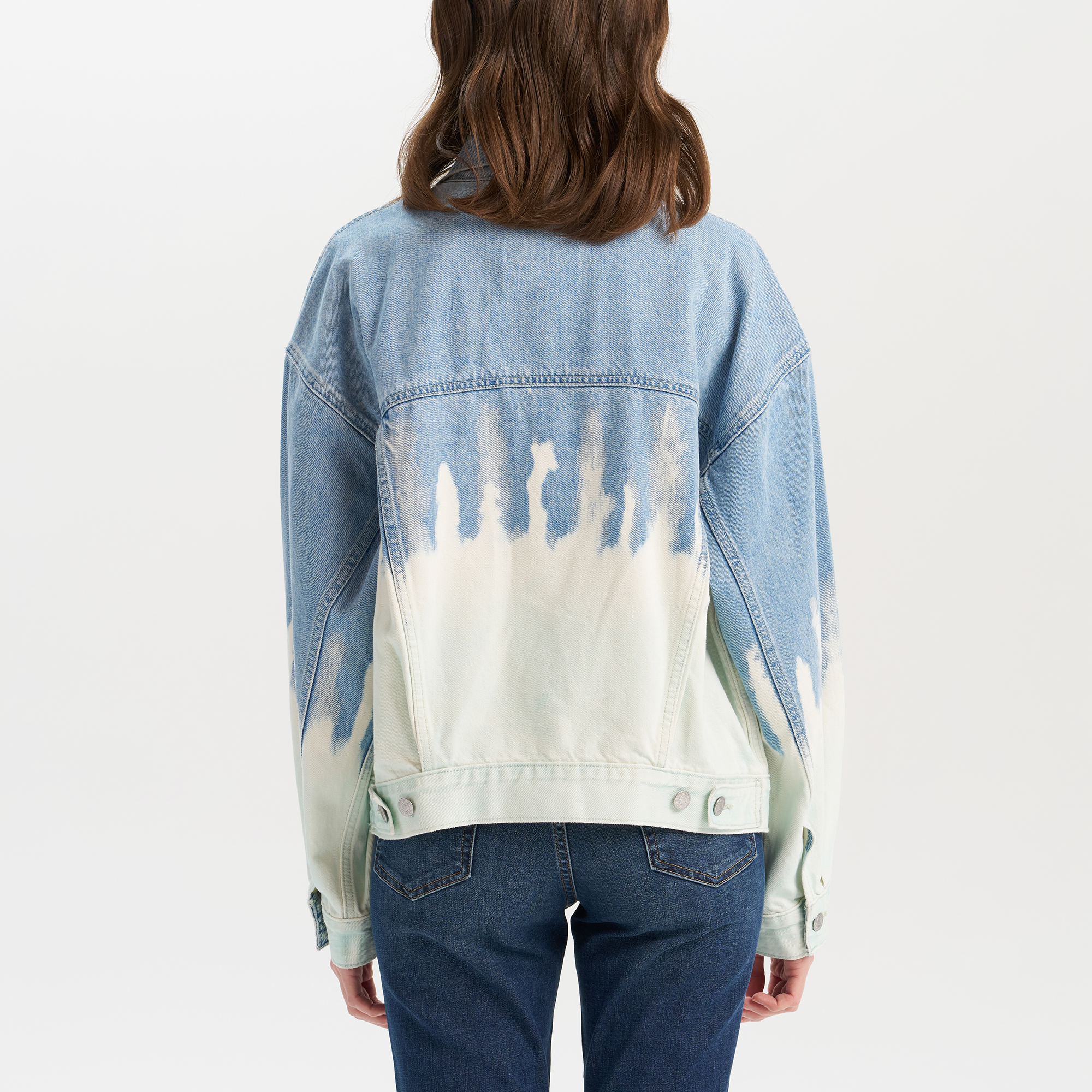 Levi's? Women's Gradient TYPE III Performance Cool Denim Jacket - 图片 2