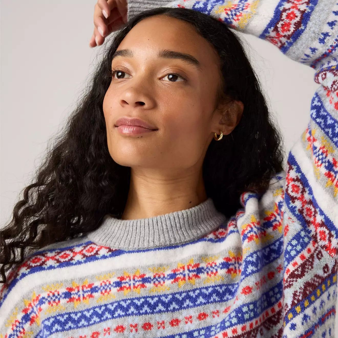 Levi's? Women's Ines Fairisle Sweater - 图片 4