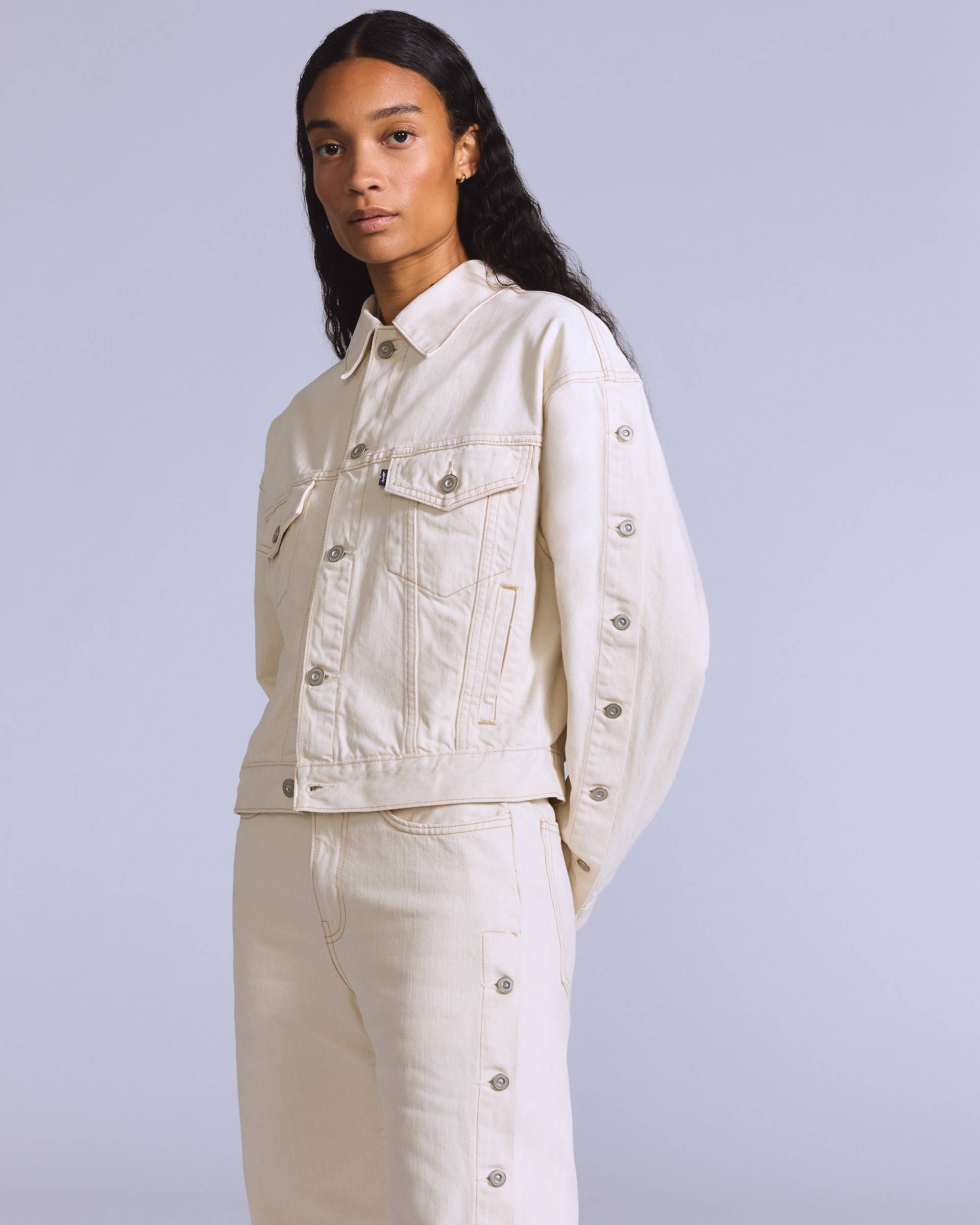 Levi's? Blue Tab? Women's Shank Trucker Jacket - 图片 2