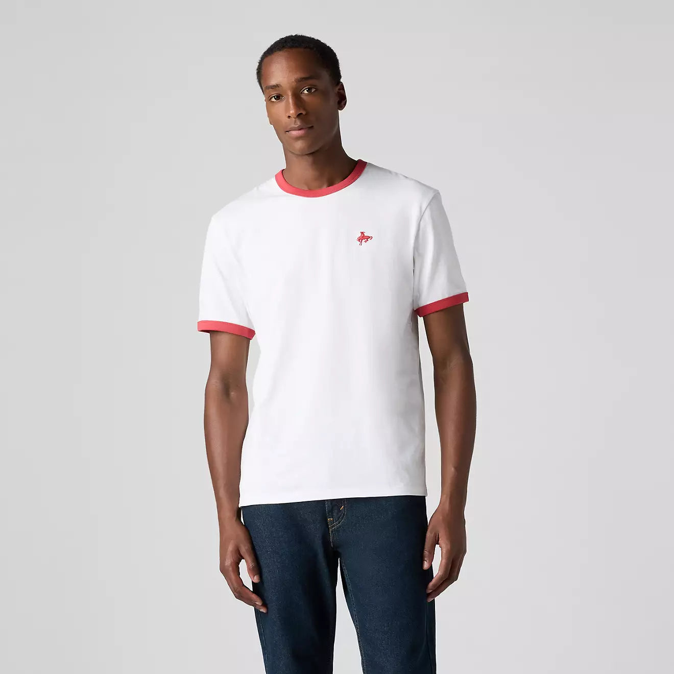 Levi's® Men's Retro Embroidered Ringer Tee - 图片 2