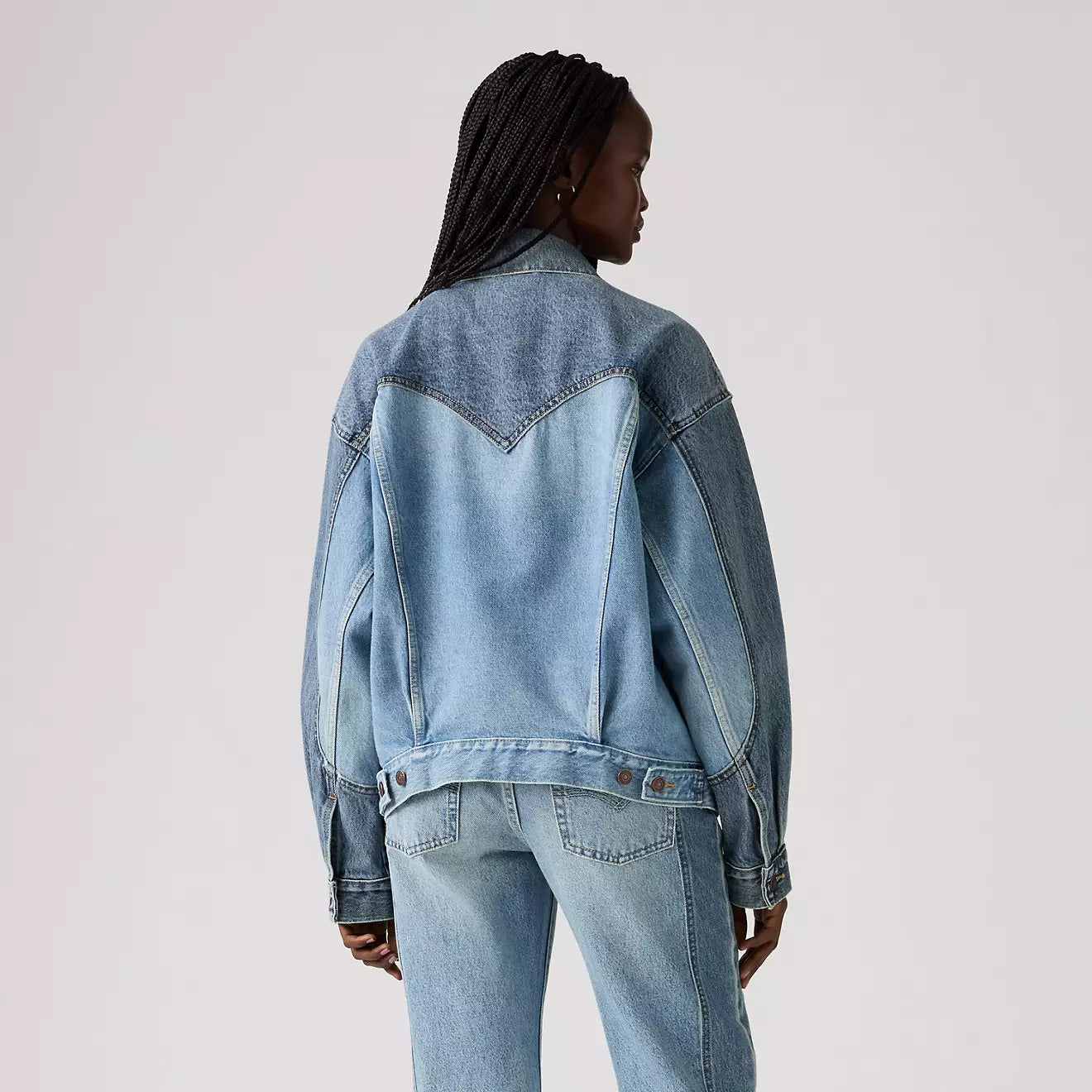 Levi's® Women's '90s Western Pieced Trucker Jacket - 图片 3