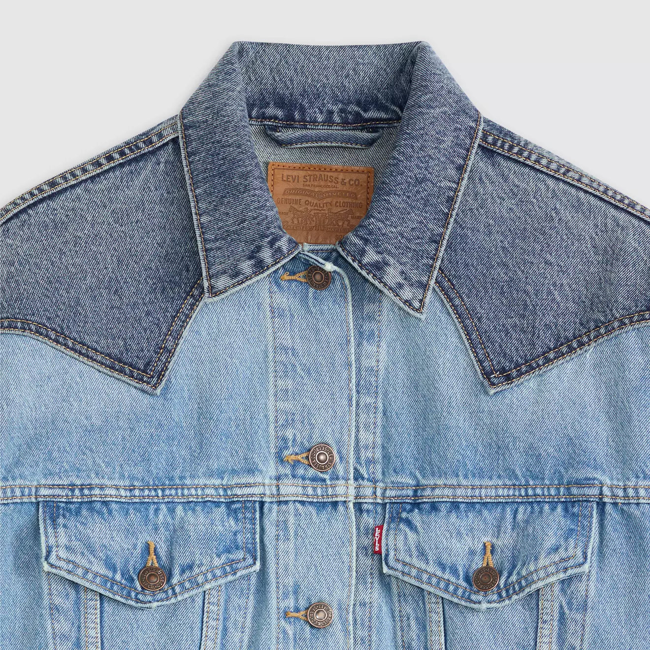 Levi's® Women's '90s Western Pieced Trucker Jacket - 图片 5