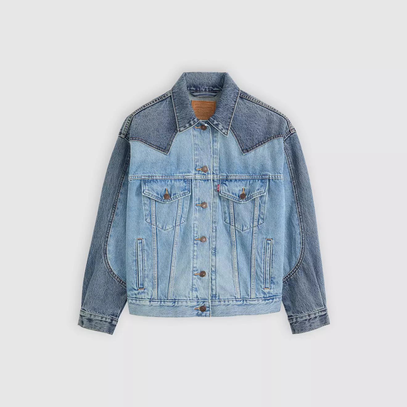 Levi's® Women's '90s Western Pieced Trucker Jacket - 图片 6