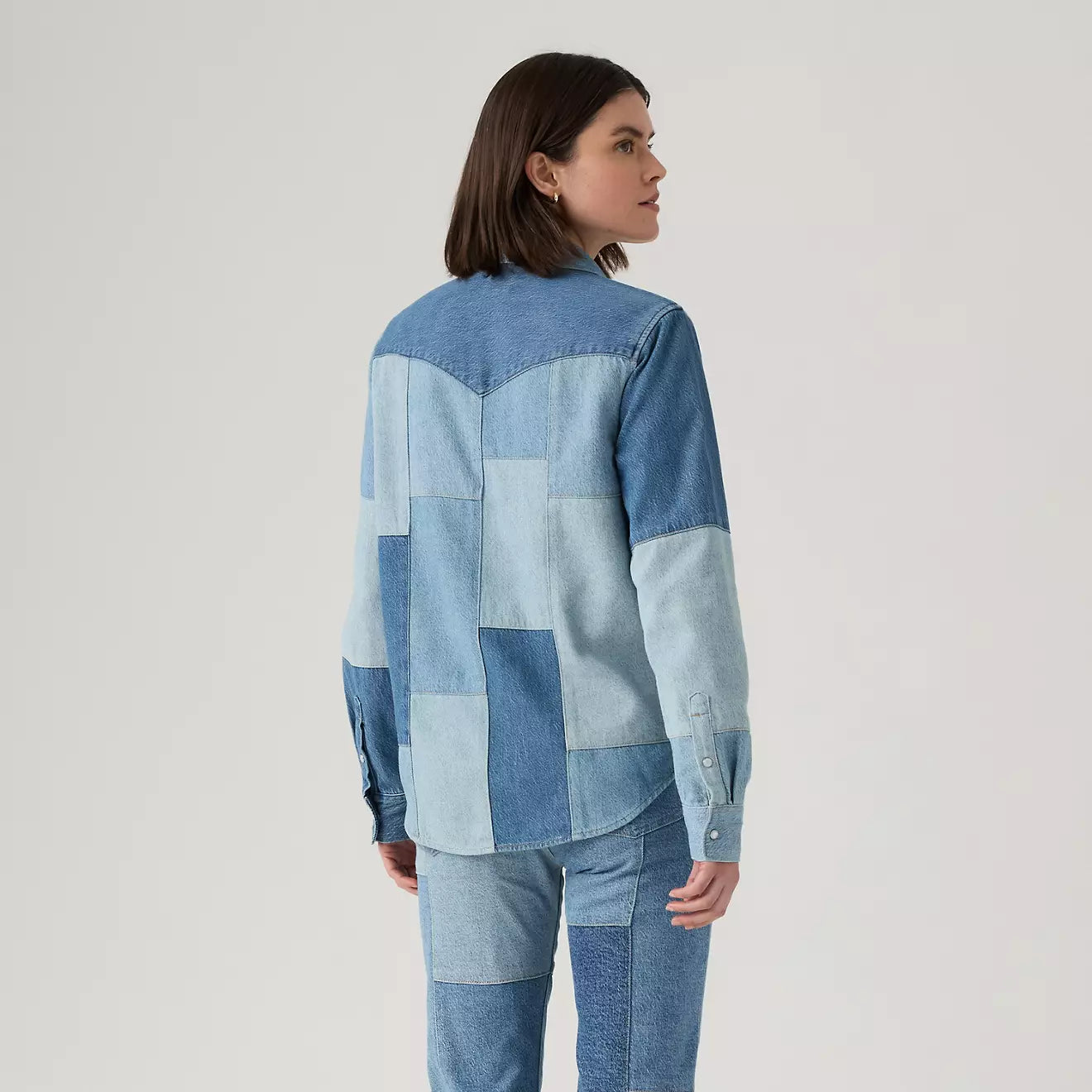 Levi's® Women's Patchwork Iconic Western Shirt - 图片 3