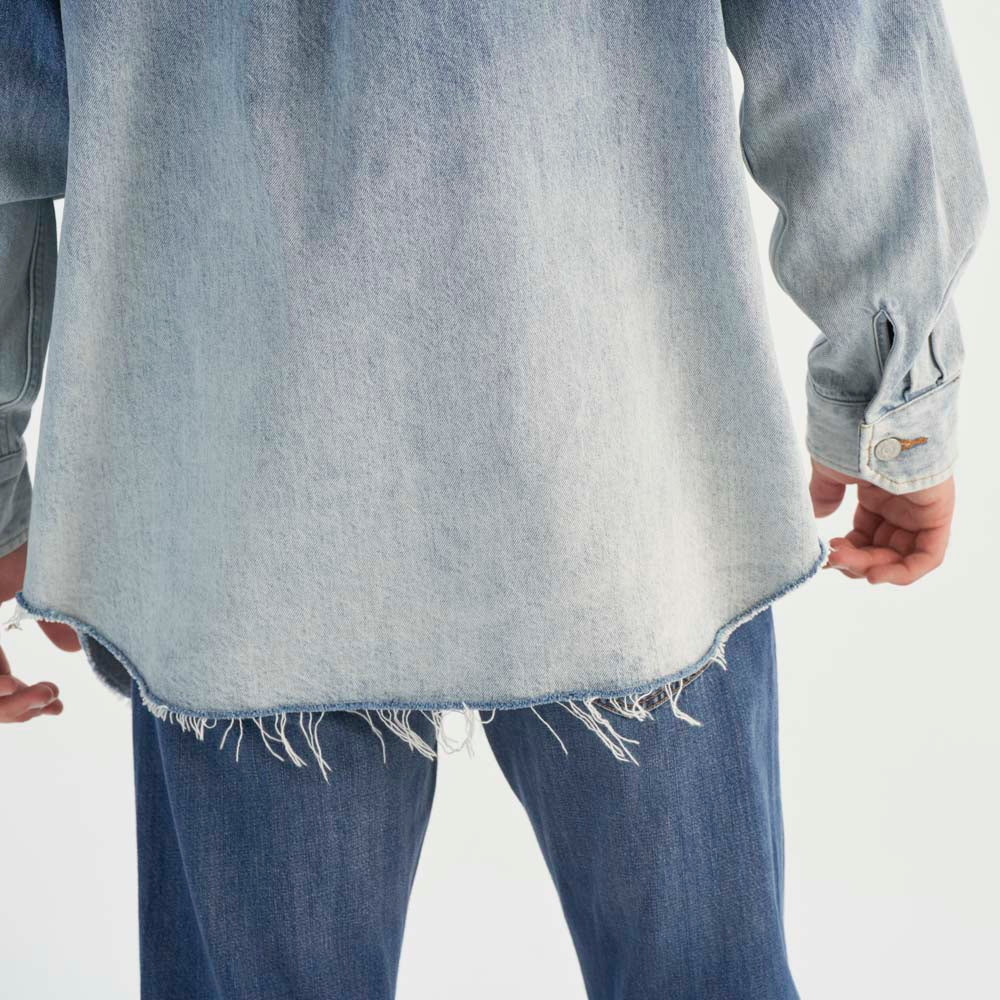 Levi's® Men's Relaxed-Fit Denim Ombre Shirt - 图片 4