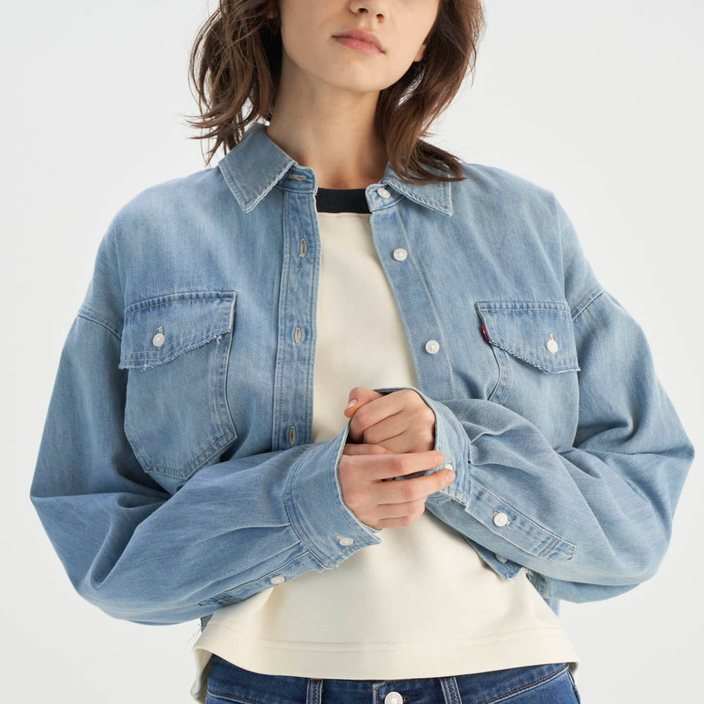 Levi's? Women's Levi's? Fitted Denim Shirt - 图片 3