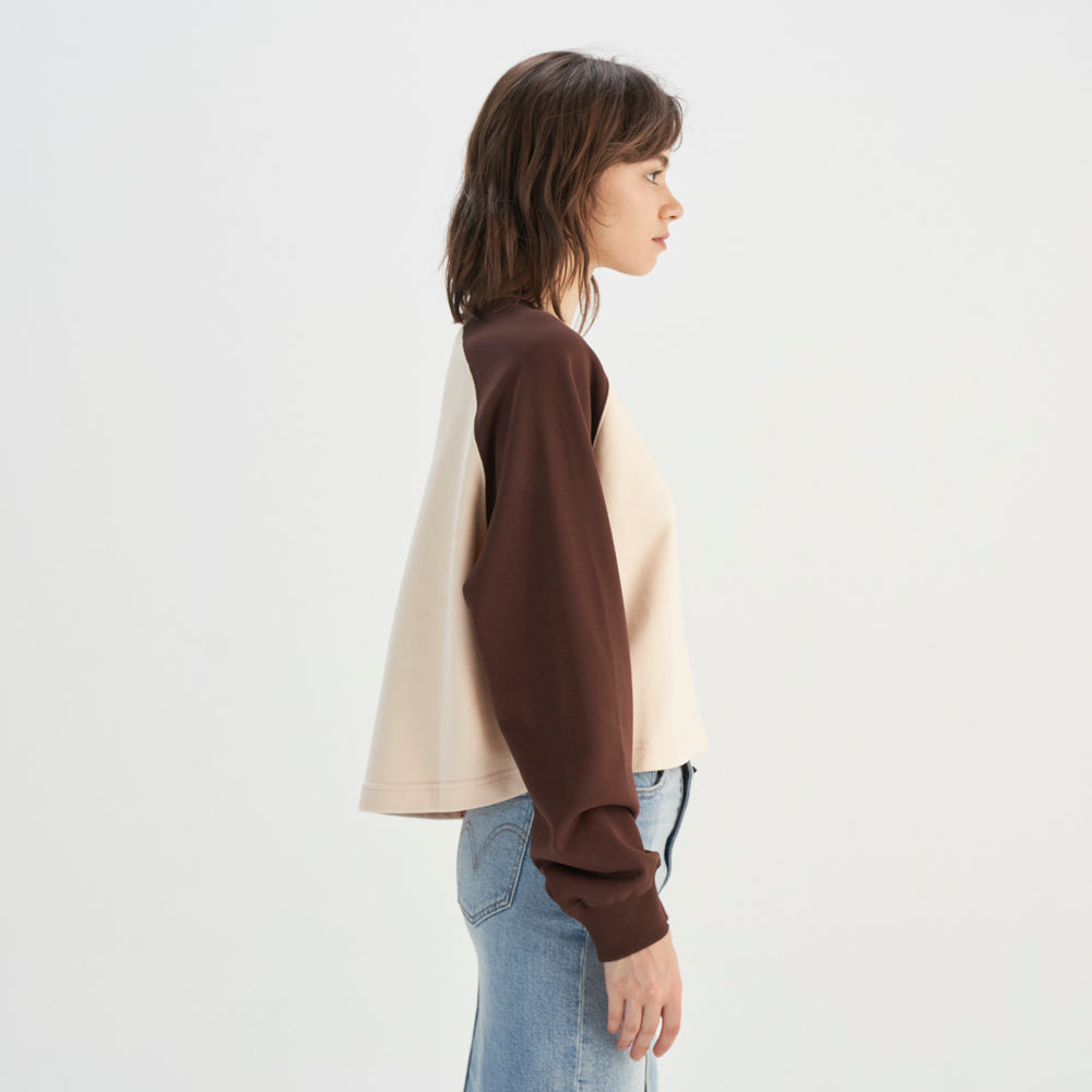 Levi's? Women's Color-Block Graphic Sweatshirt - 图片 4