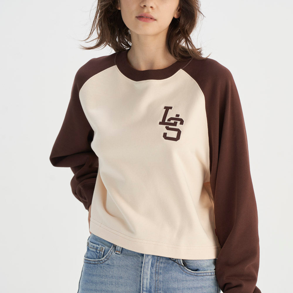 Levi's? Women's Color-Block Graphic Sweatshirt - 图片 2
