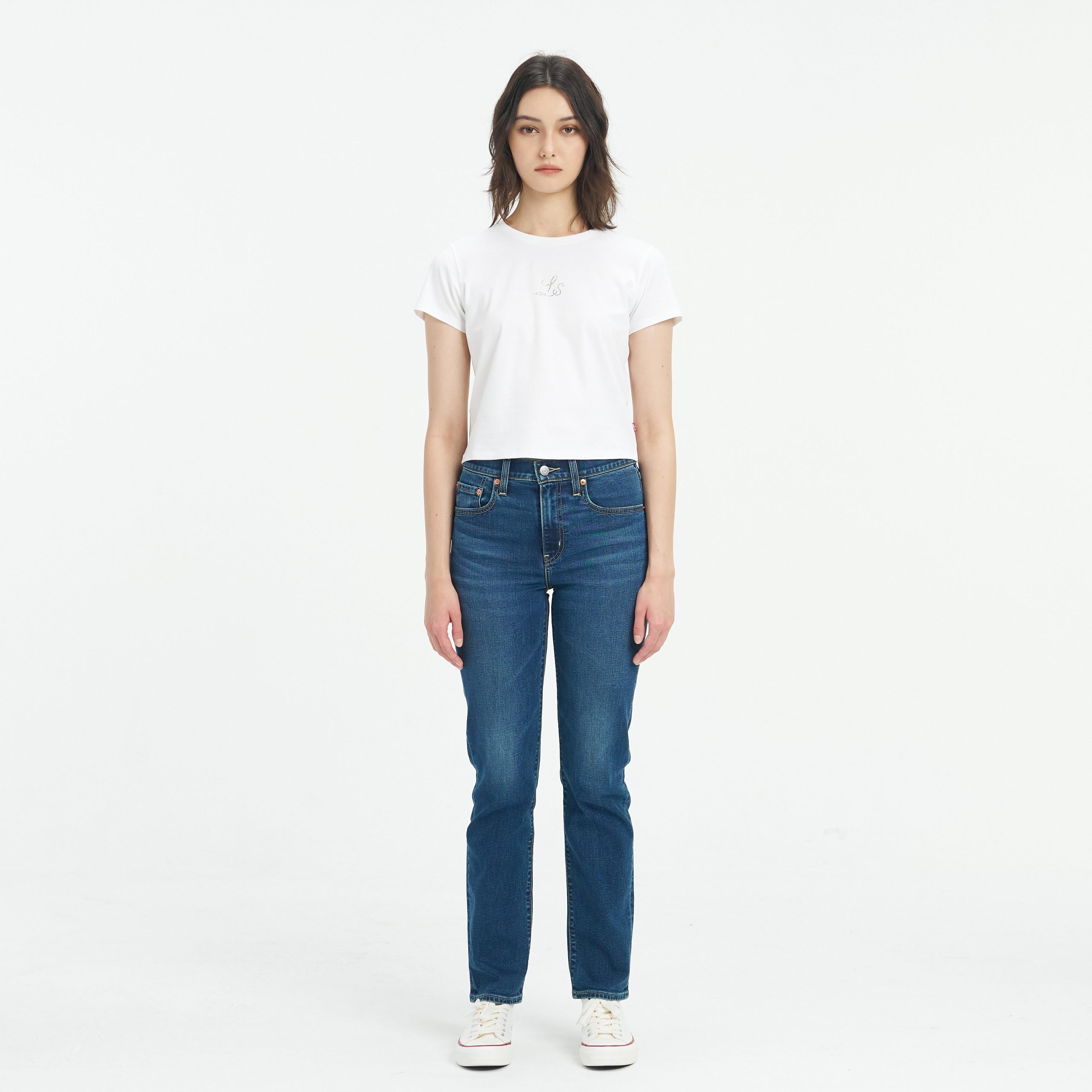 Levi's® Performance Warm 724™ High-Waisted Straight Jeans