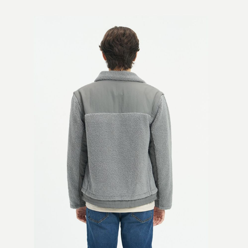 Levi's® Men's lambswool Warm jacket with removable sleeves - 图片 2