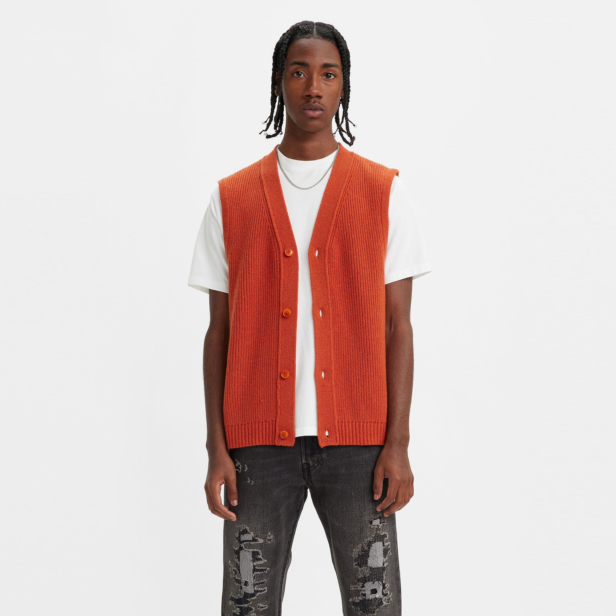 Levi's? Men's Rincon Button Down Vest - 图片 3