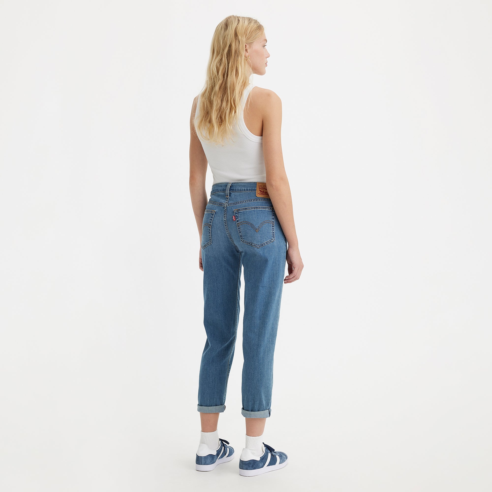 Levi's® Women's Mid-Rise Boyfriend Jeans - 图片 2
