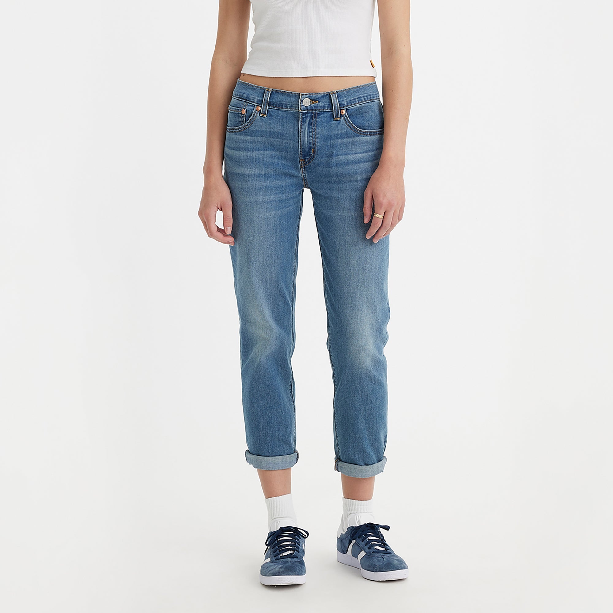 Levi's® Women's Mid-Rise Boyfriend Jeans - 图片 4