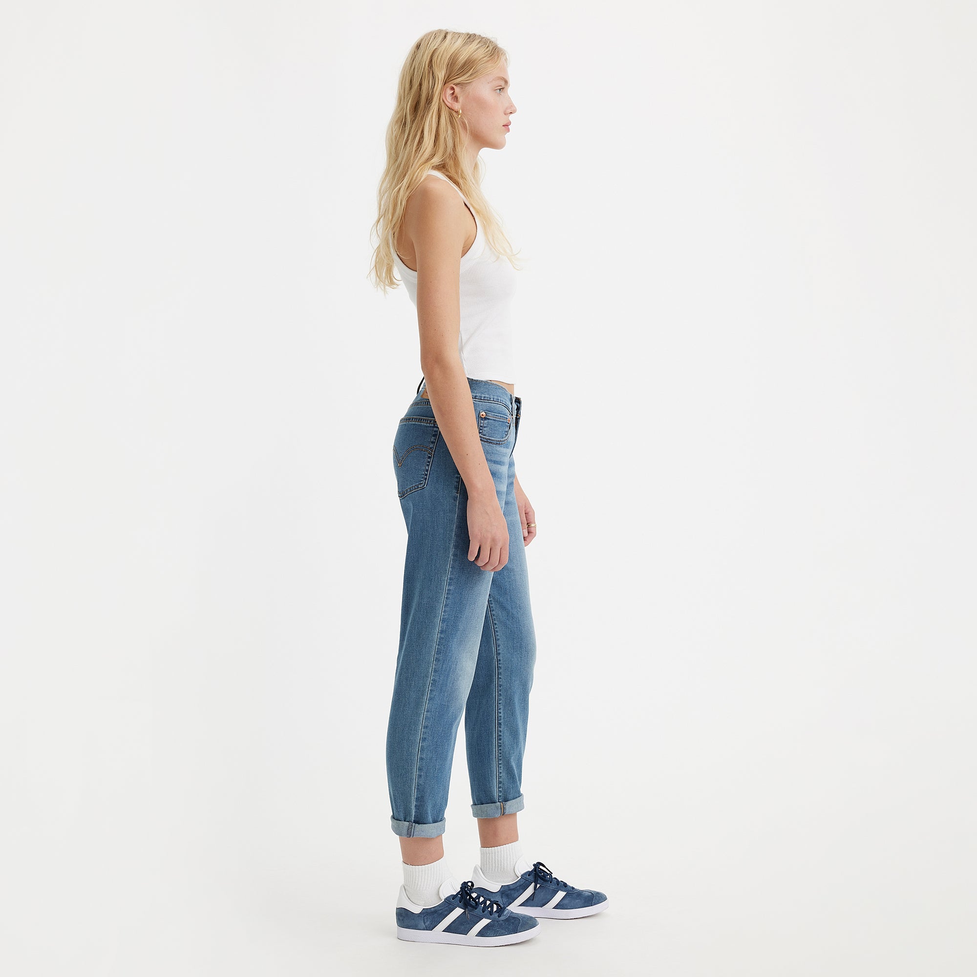Levi's® Women's Mid-Rise Boyfriend Jeans - 图片 3