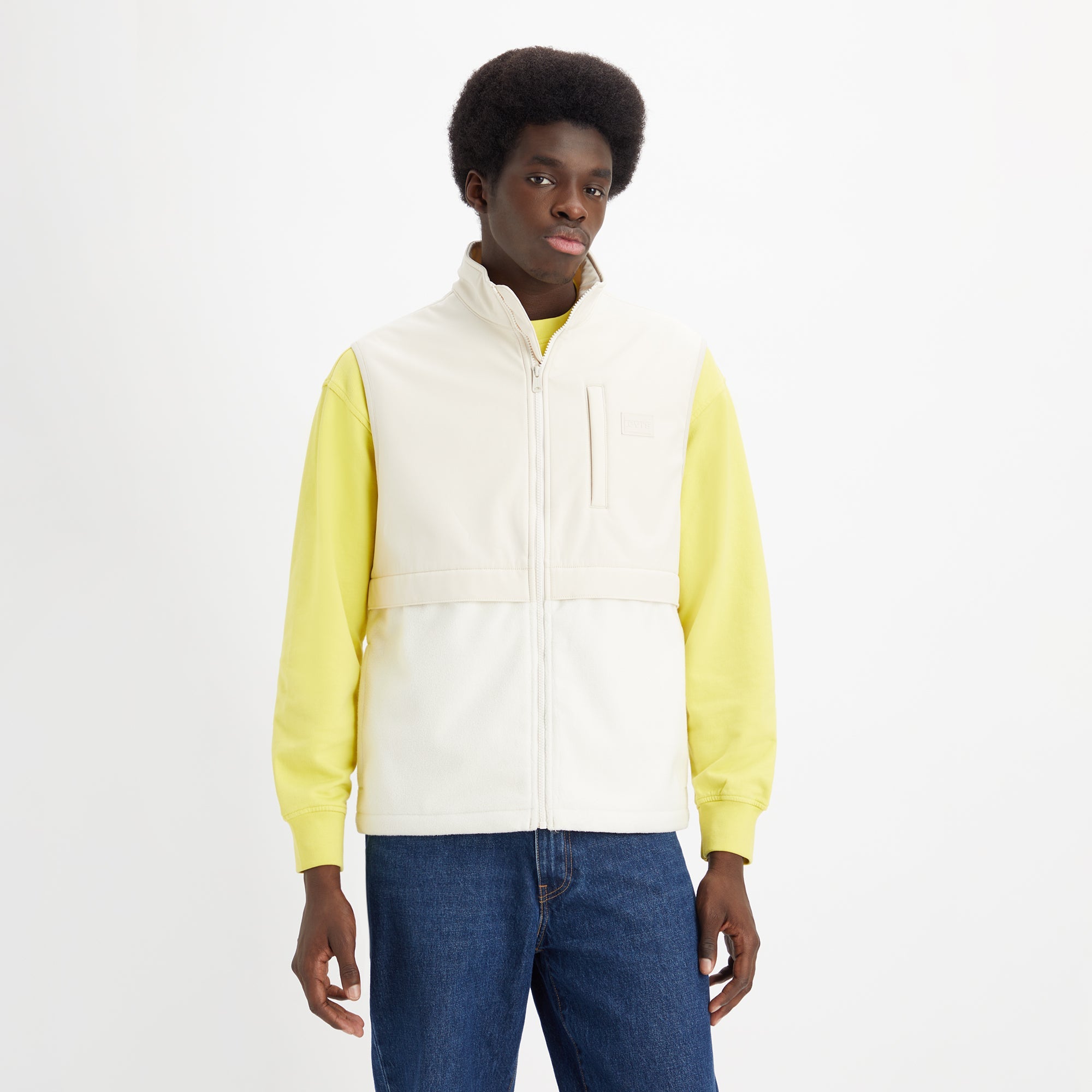 Levi's? Men's Geary Fleece Vest - 图片 3
