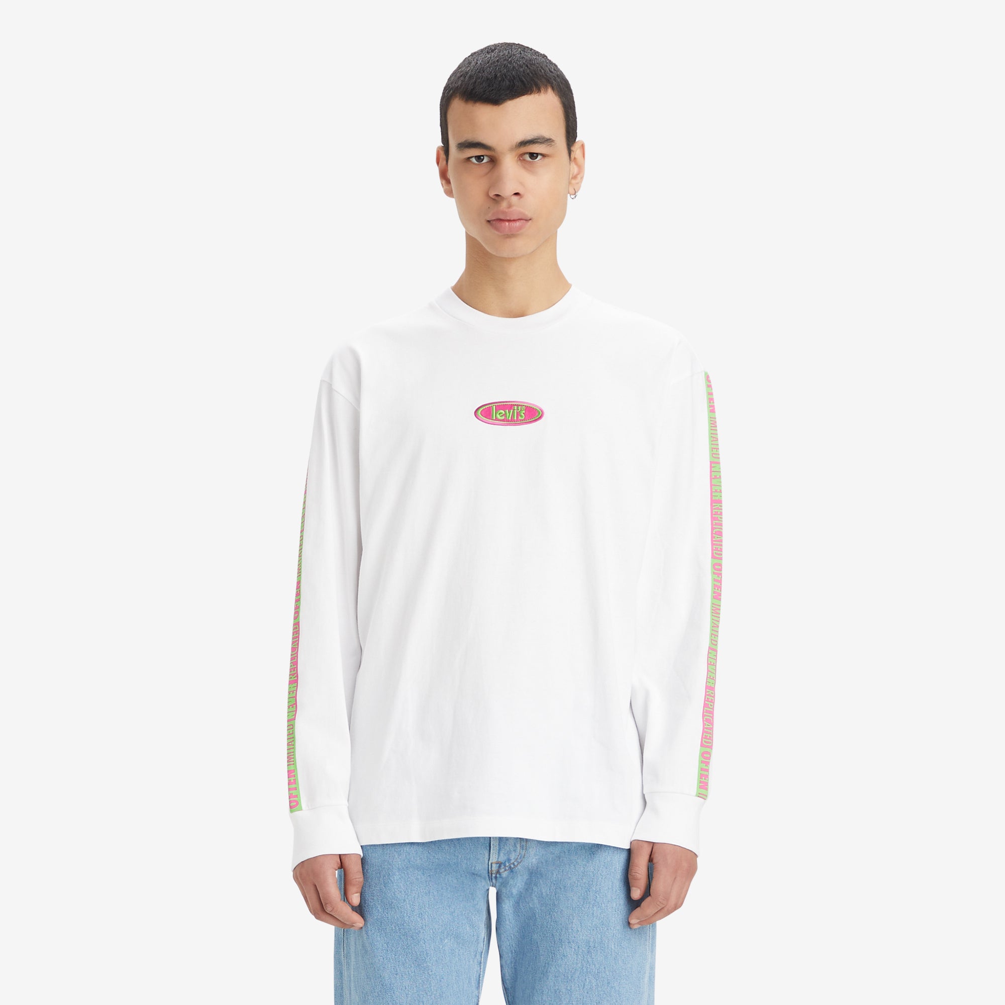 Levi's? Men's Graphic Long-Sleeve Authentic T-Shirt - 图片 3