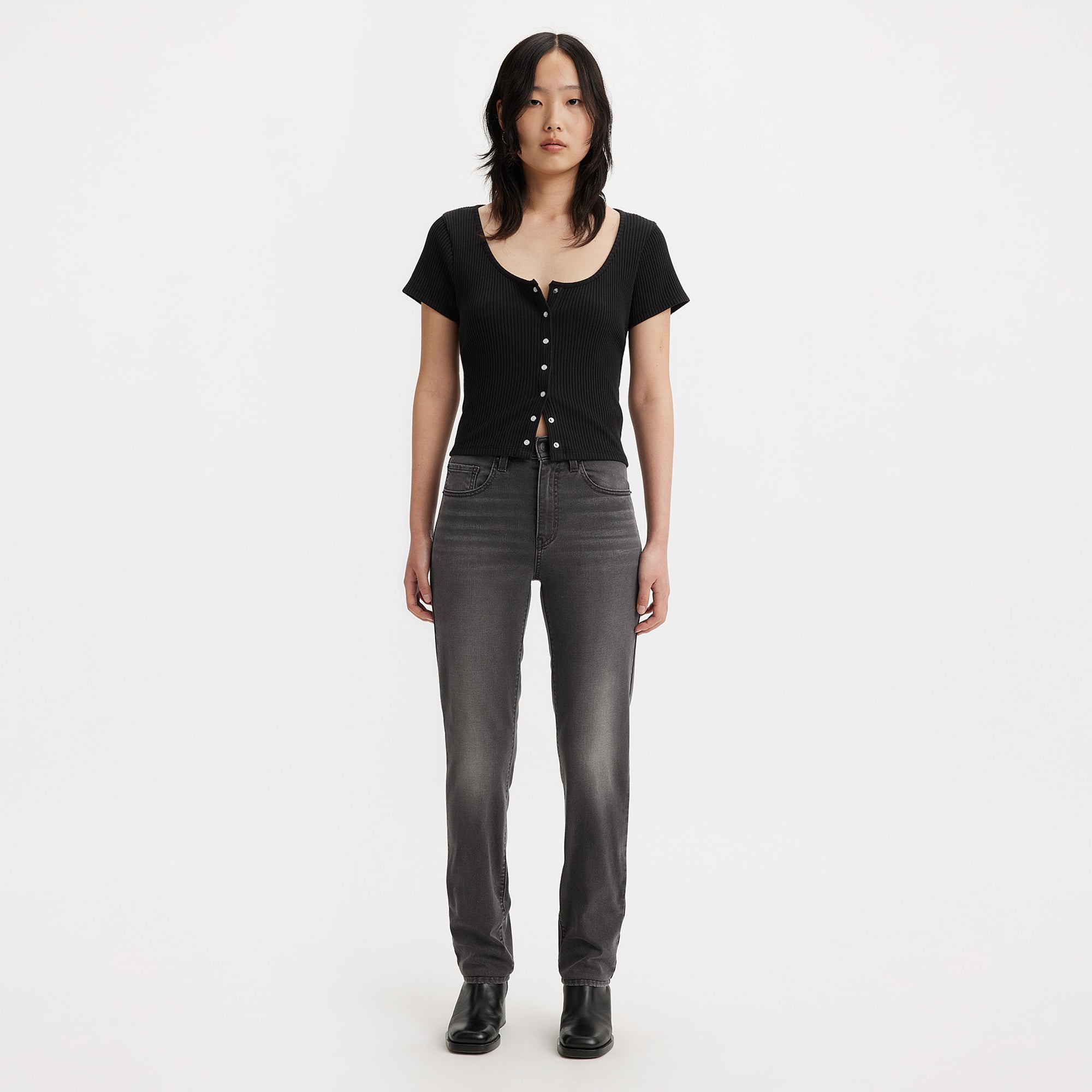 Levi's® Women's 724 High-Rise Straight Jeans - 图片 2