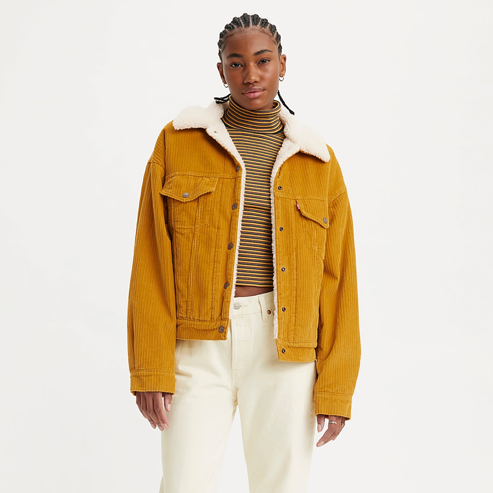Levi's? Women's '90s Sherpa Trucker Jacket - 图片 3