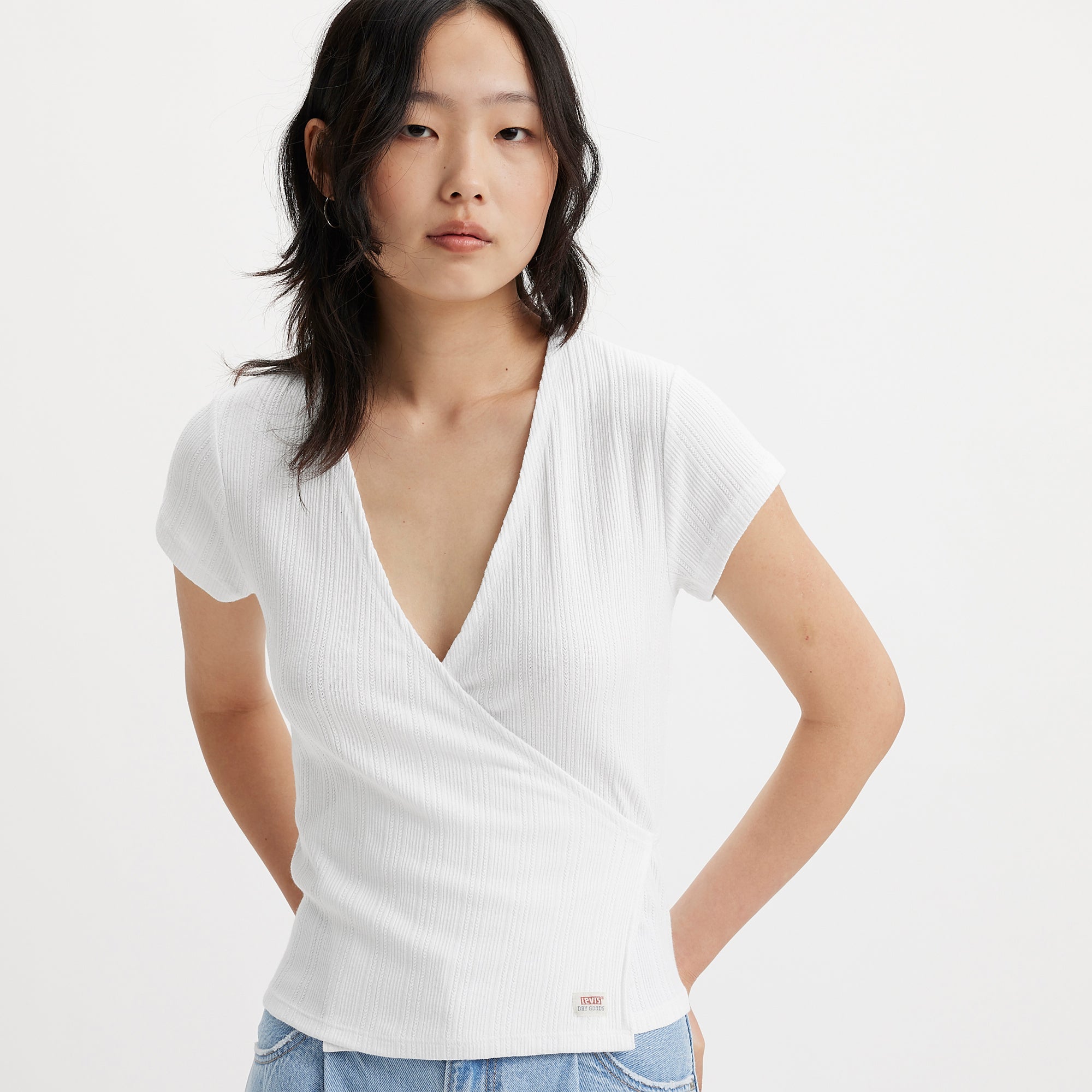Levi's? Women's Dry Goods Pointelle Wrap - 图片 4