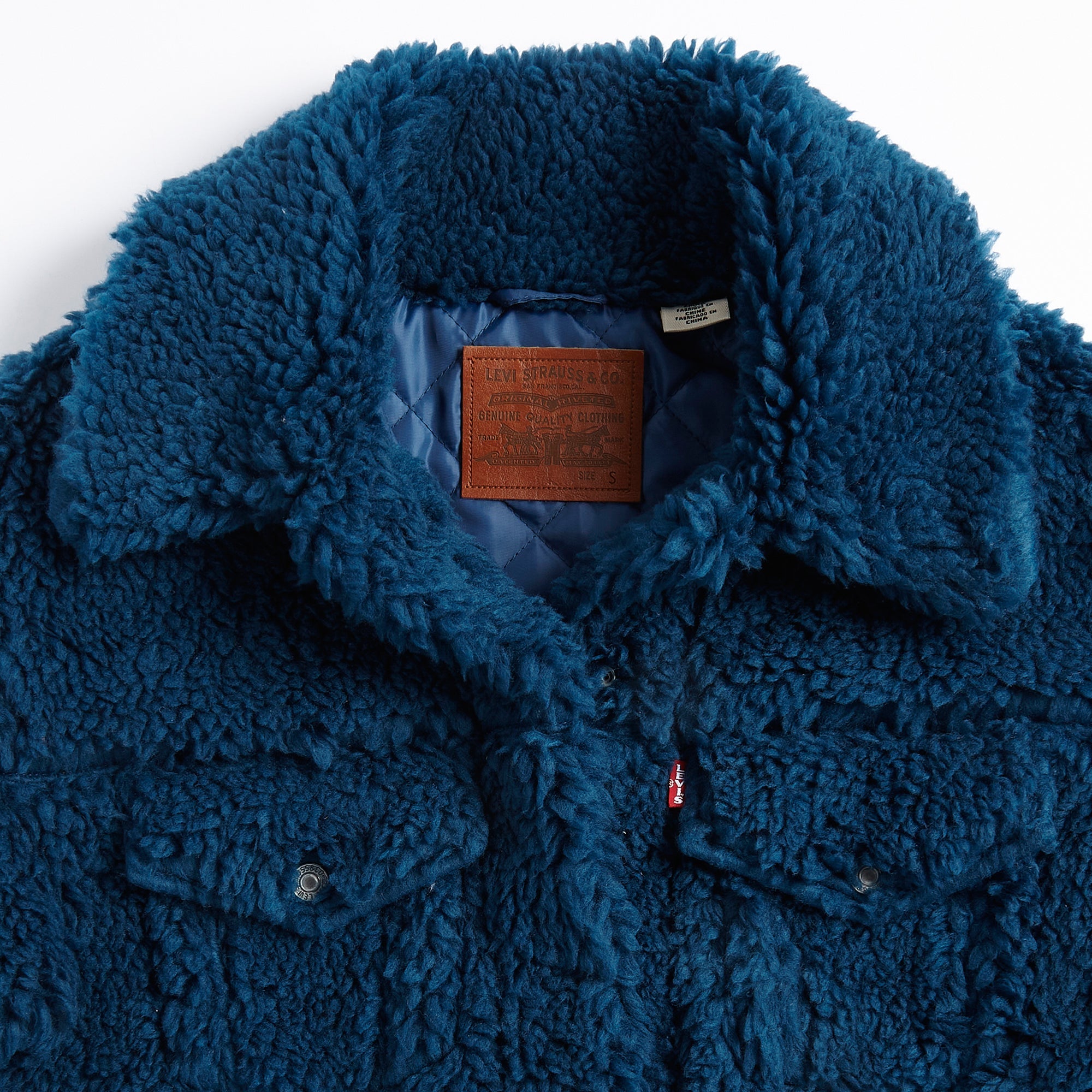 Levi's® Women's Baby Bubble Sherpa Trucker Jacket - 图片 7
