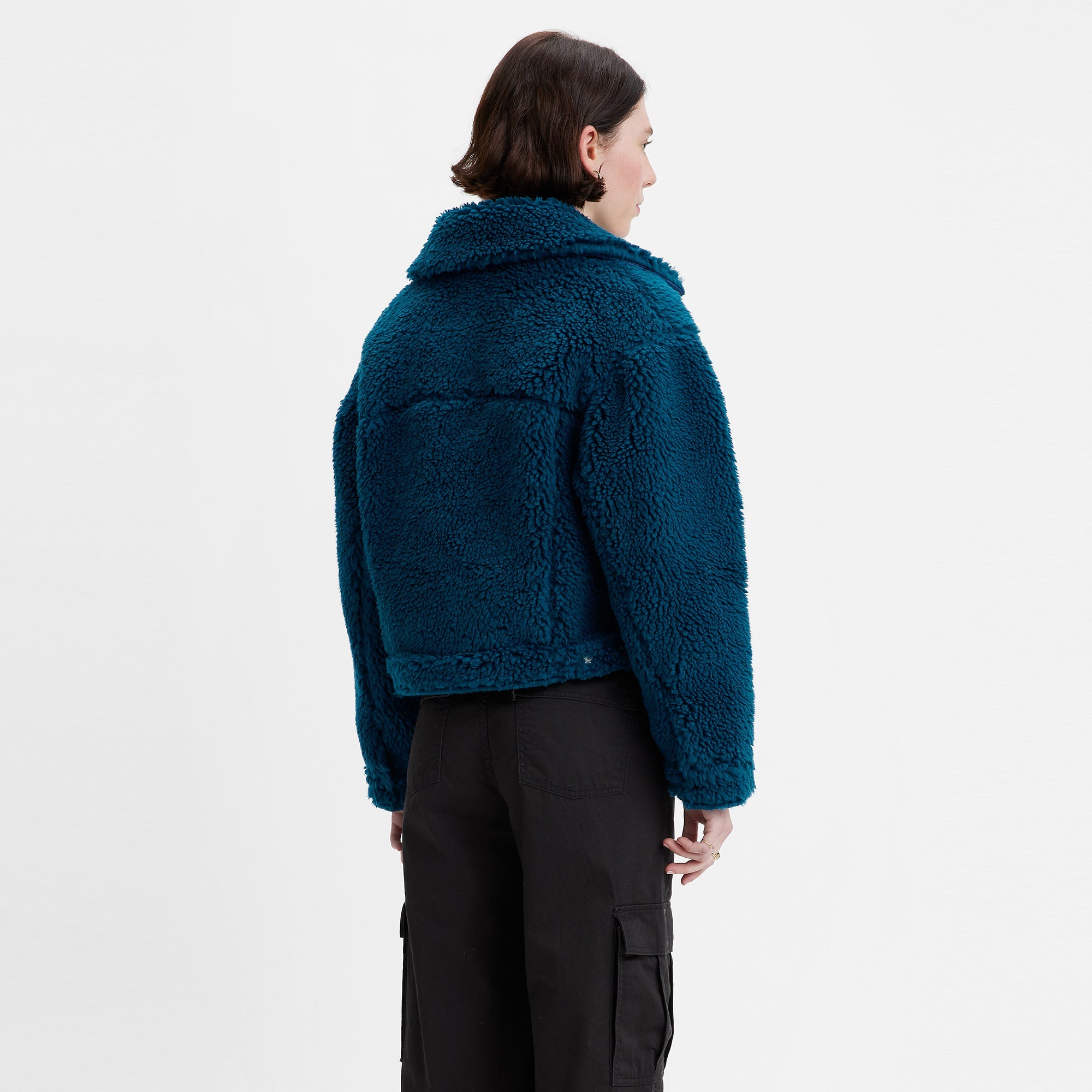 Levi's® Women's Baby Bubble Sherpa Trucker Jacket - 图片 2