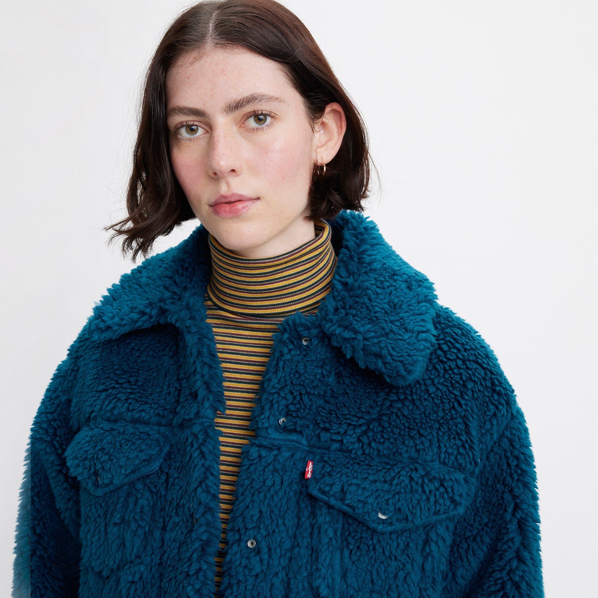 Levi's® Women's Baby Bubble Sherpa Trucker Jacket - 图片 4