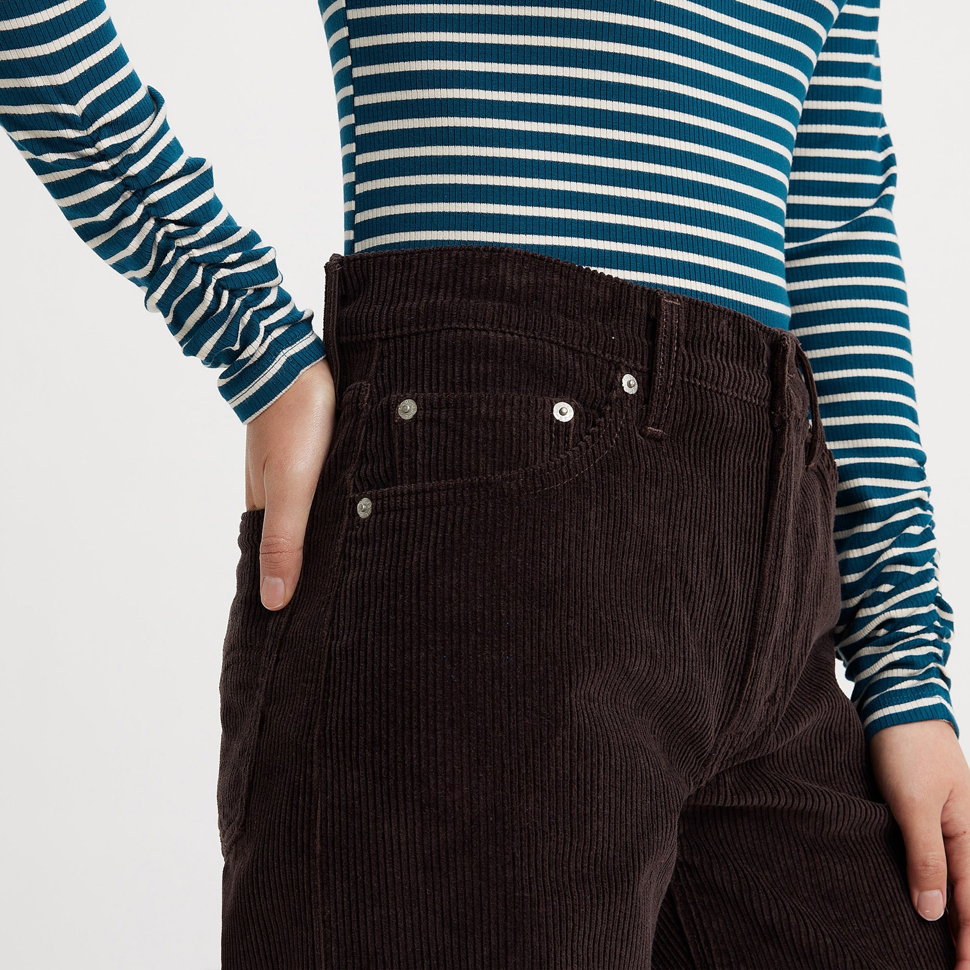Levi's? Women's Ruched Turtleneck - 图片 4