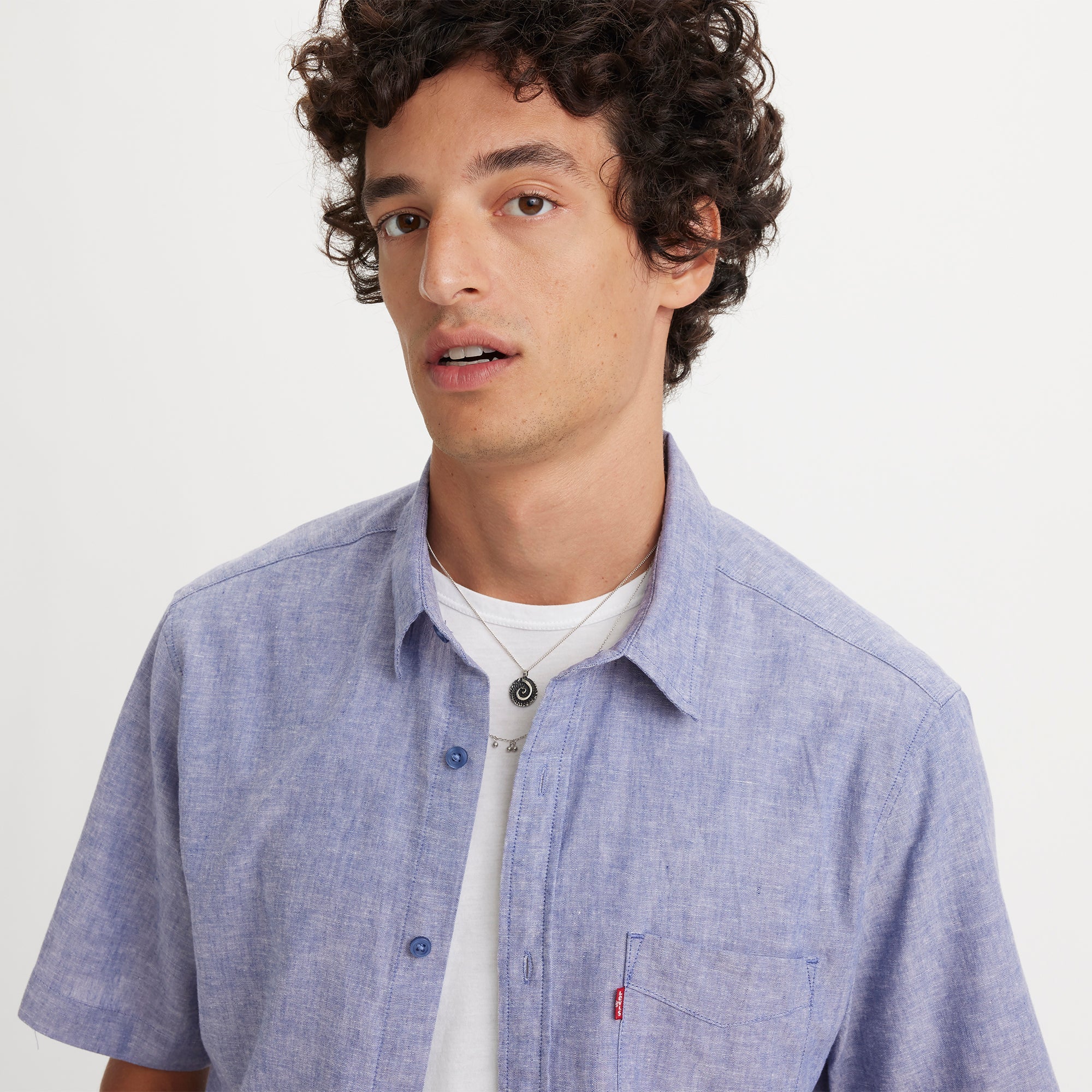 Levi's® Men's Short-Sleeve Sunset Pocket Shirt - 图片 4