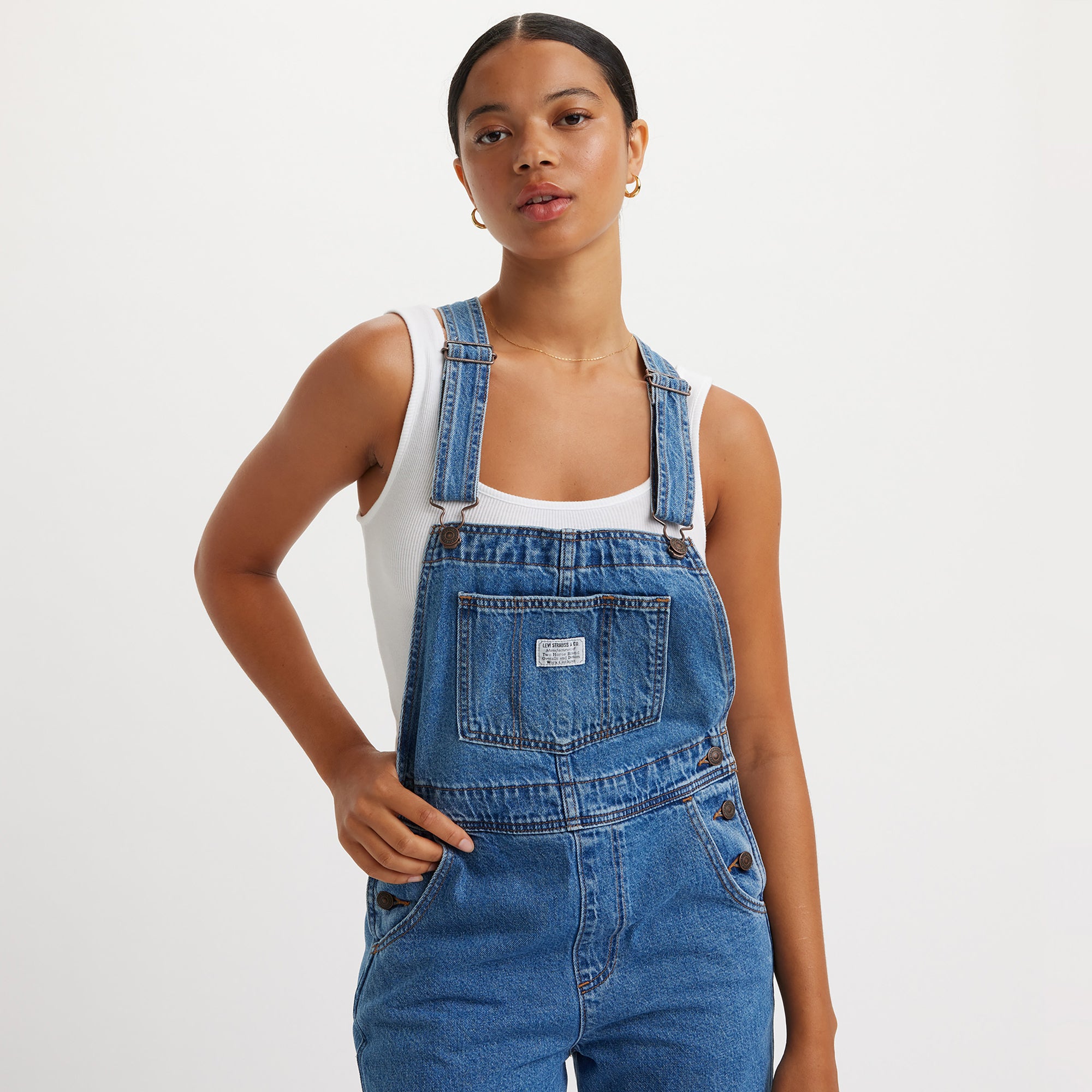 Levi's® Women's Vintage Denim Overalls - 图片 5