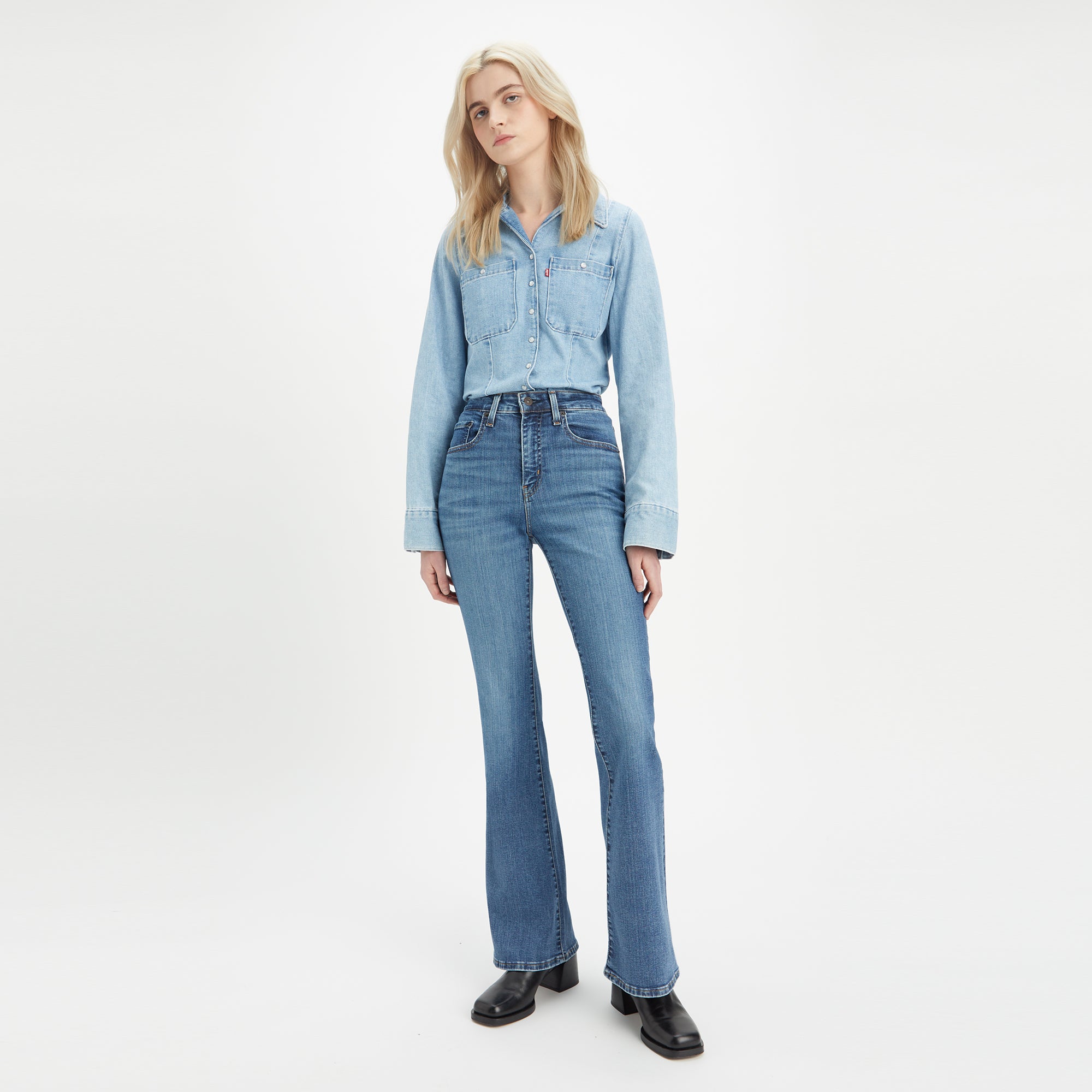 Levi's® Women's 726 High-Rise Flare Jeans - 图片 2