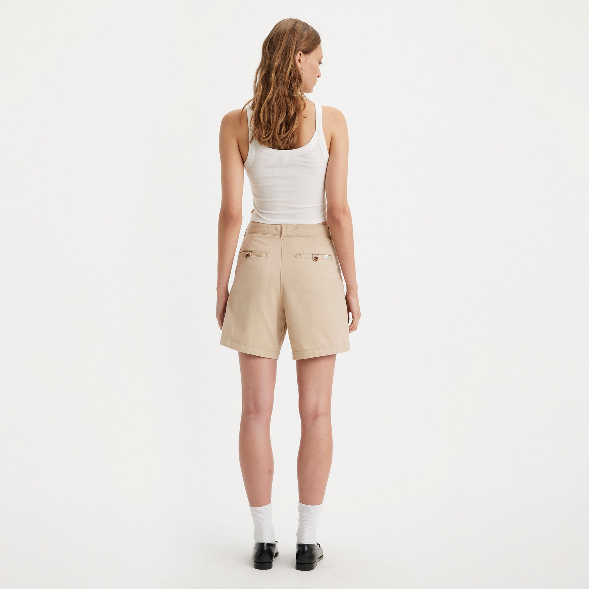 Levi's® Women's Pleated Trouser Shorts - 图片 5