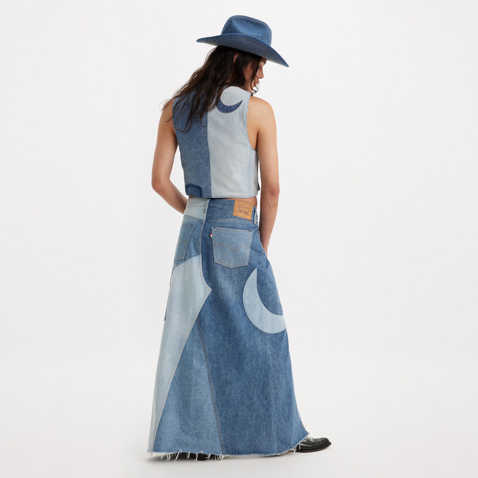 Levi's? Women's Icon Long Skirt - 图片 3