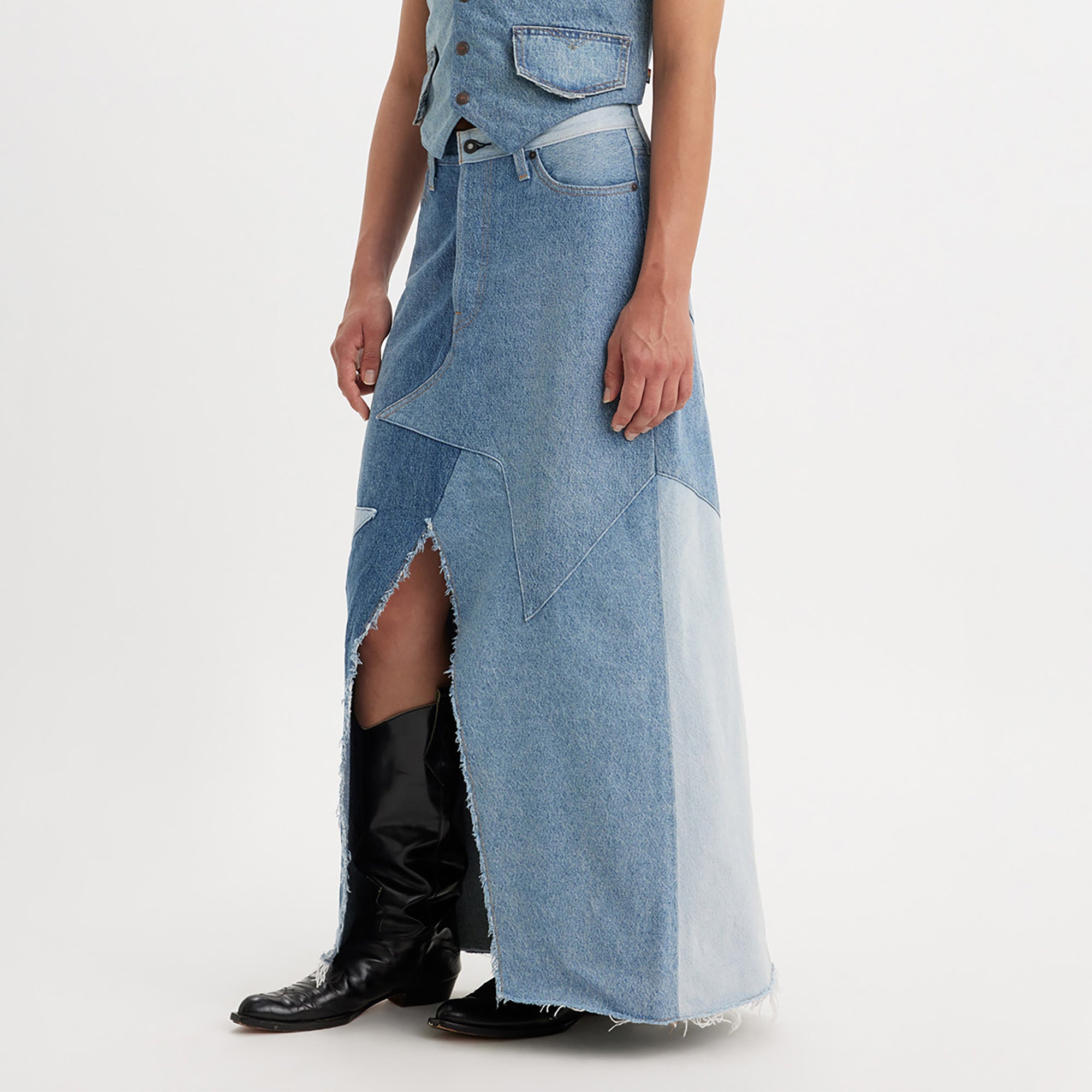 Levi's? Women's Icon Long Skirt - 图片 7