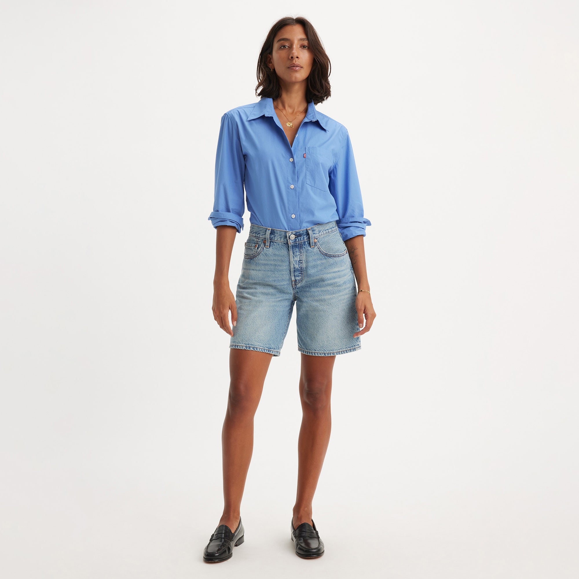 Levi's® Women's 501® '90s Lightweight Shorts - 图片 4