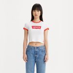 Levi's® Women's Graphic Ringer Mini T-Shirt