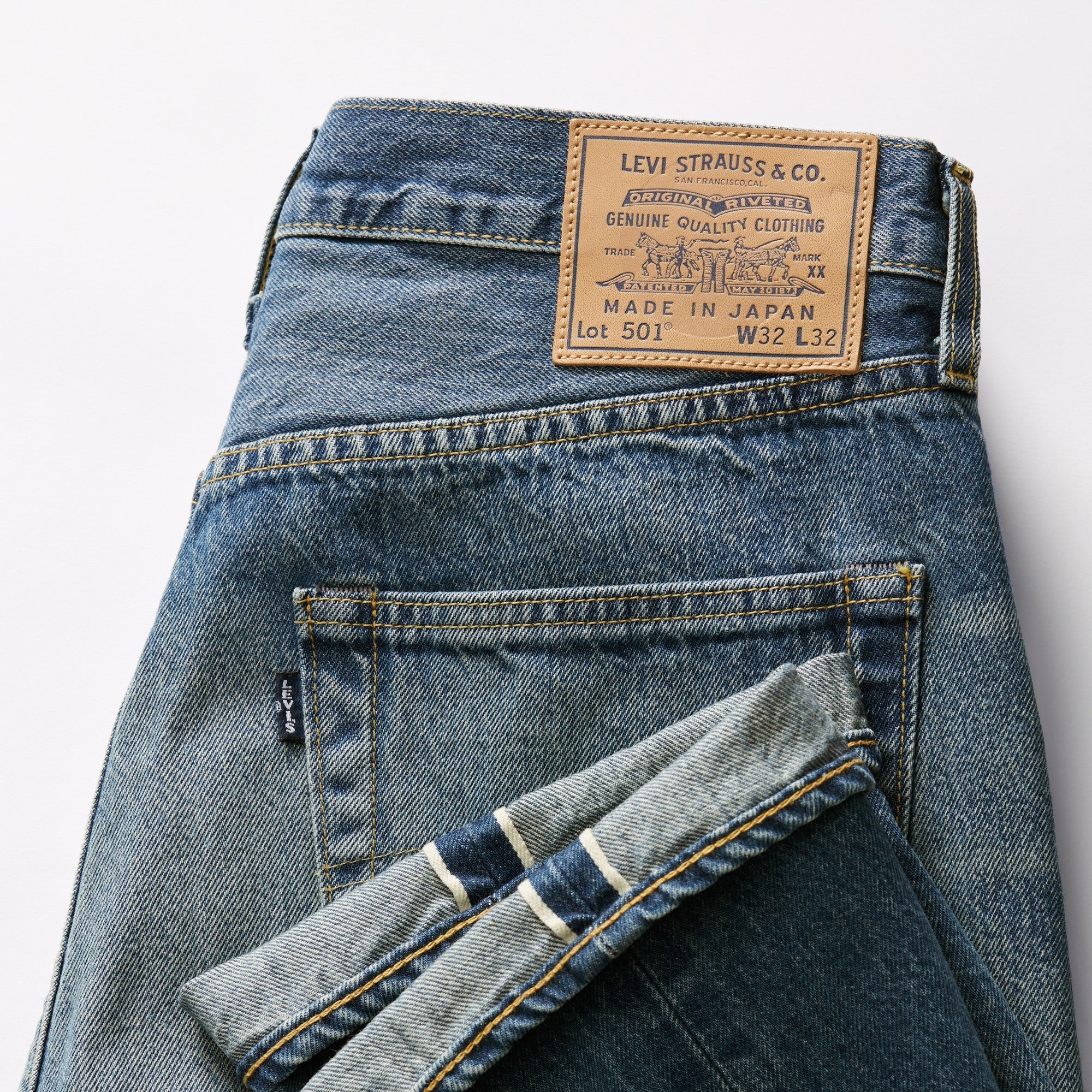 Levi's® Men's Made in Japan 1980s 501® Jeans - 图片 8