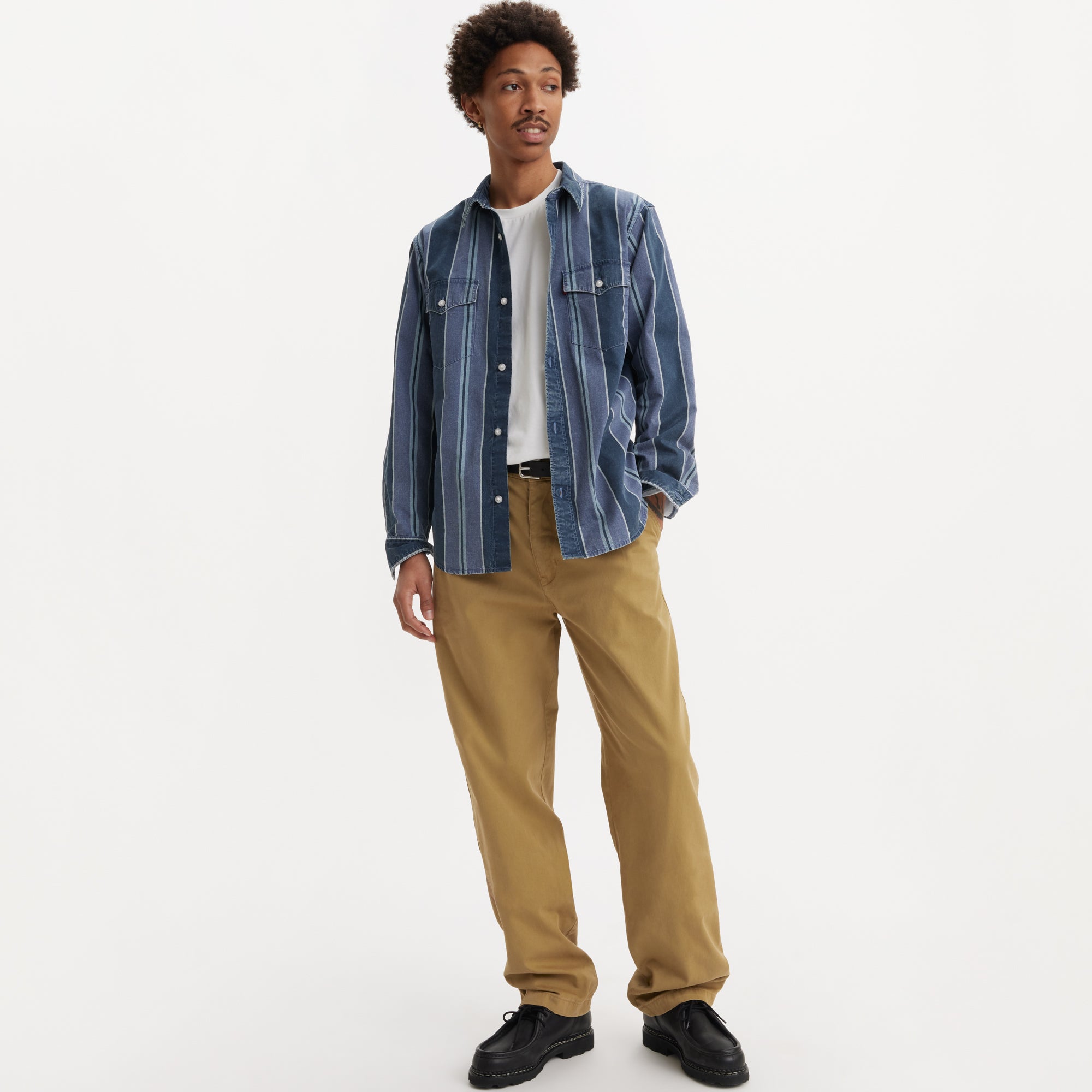 Levi's? Men's XX Chino Loose Straight Pleated Pants - 图片 3